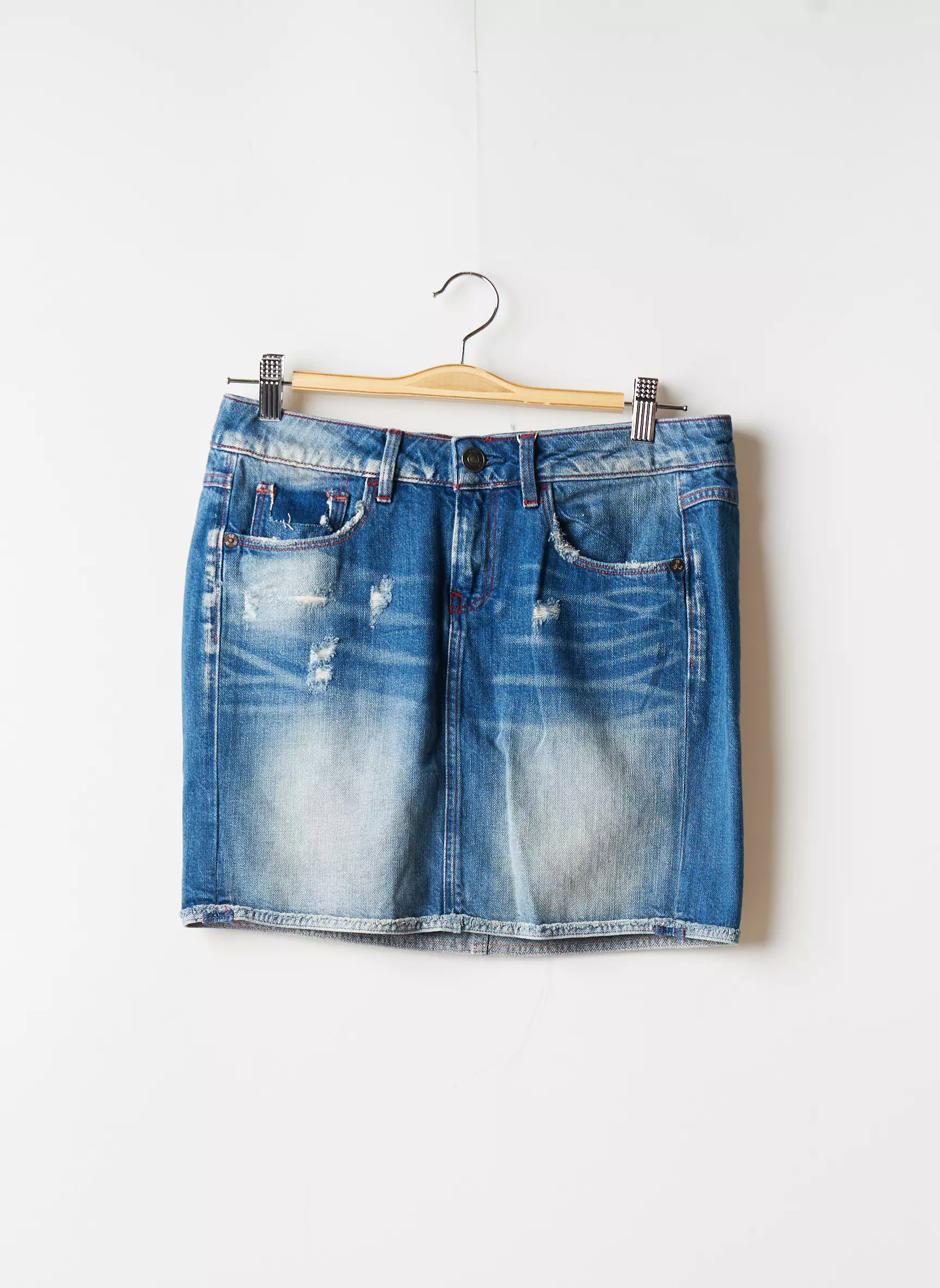 G Star Mini Jupe Femme couleur bleu