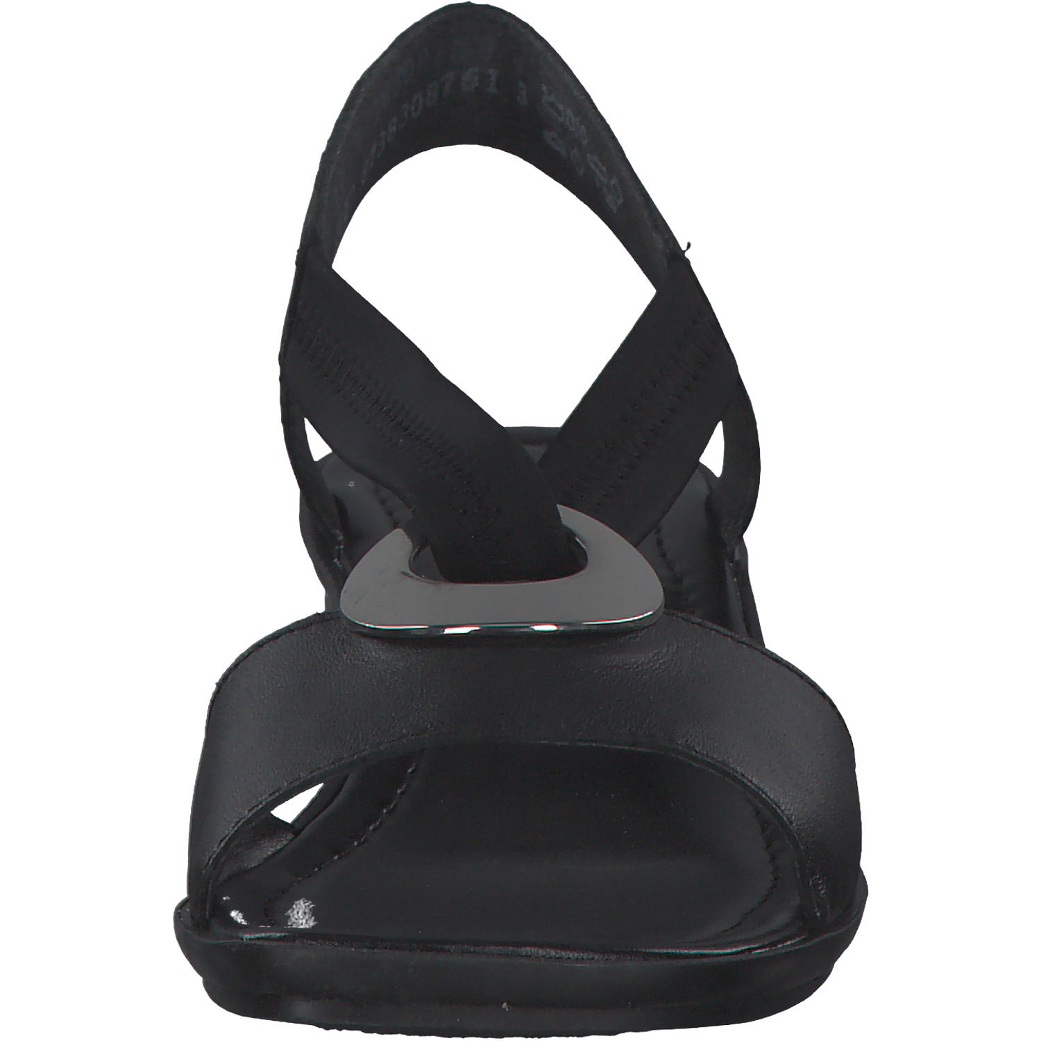 Rieker 62662, Sandaletten, Damen, schwarz/schwarz