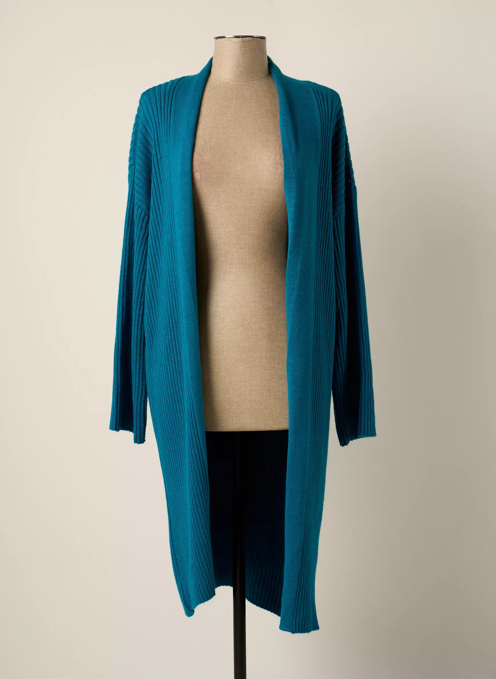 An Ge Cardigans Femme couleur bleu