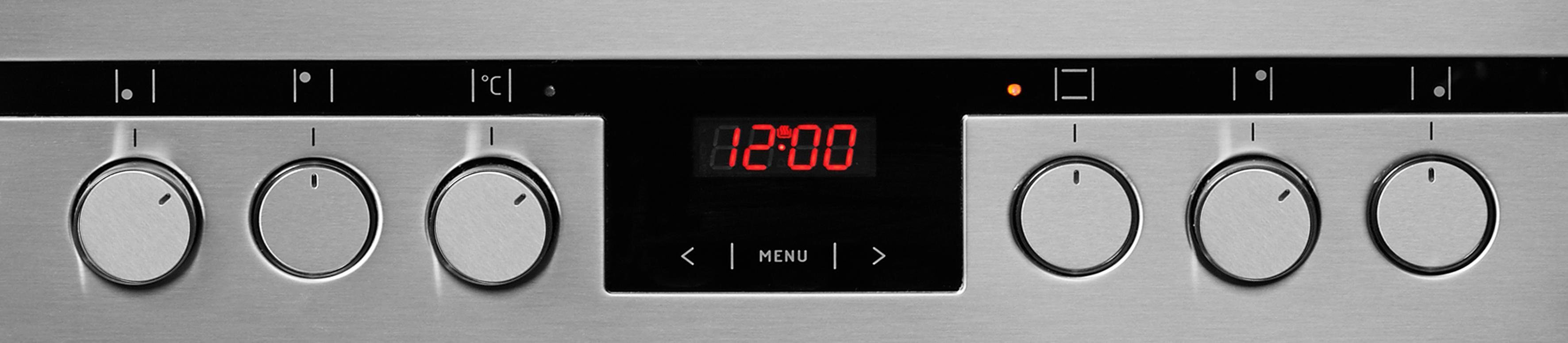 Amica Elektro-Standherd SHC 11587 E, mit 2-fach-Teleskopauszug, RapidWarmUp-Funktion