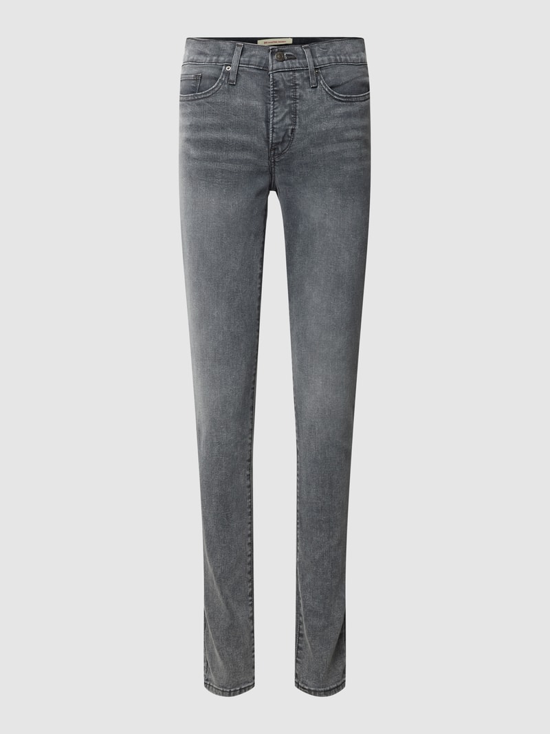 Shaping Skinny Jeans im 5-Pocket-Design Modell '311™' in silber