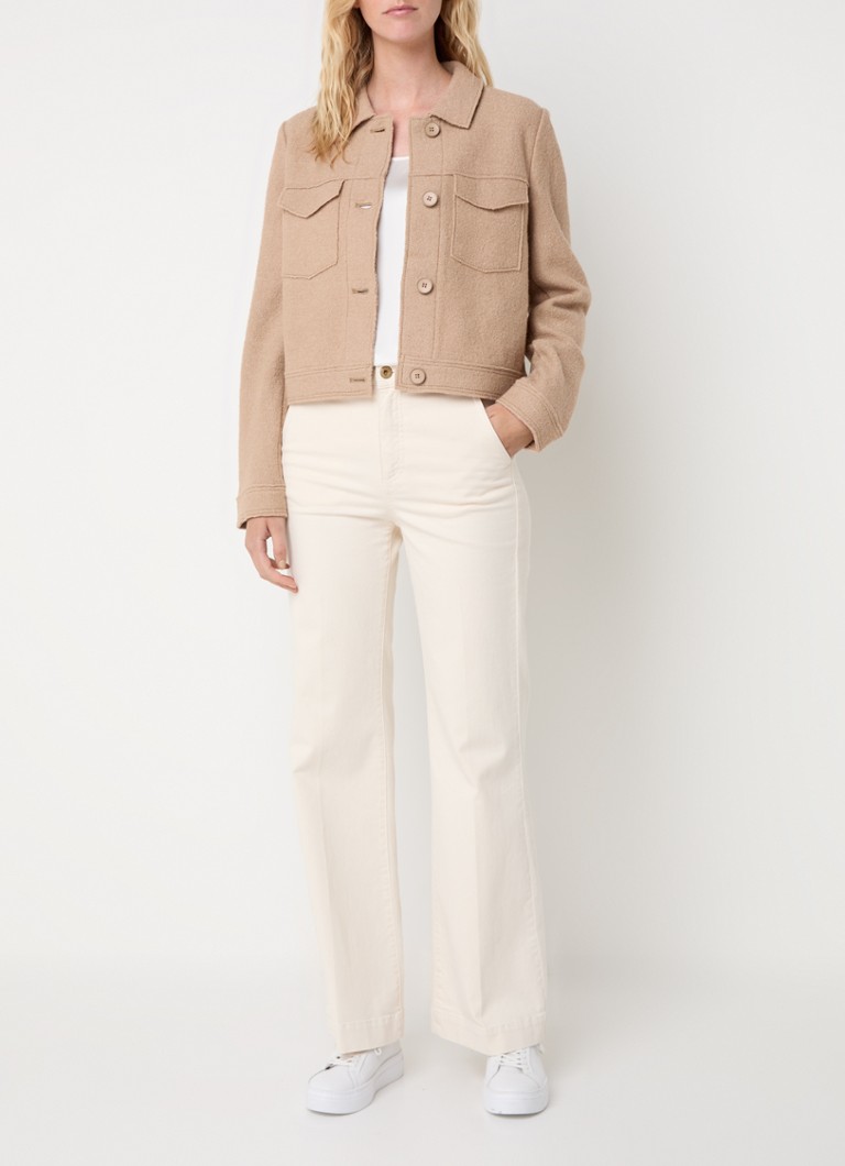 Giacca-camicia in misto lana con tasche sul petto di Gerry Weber.