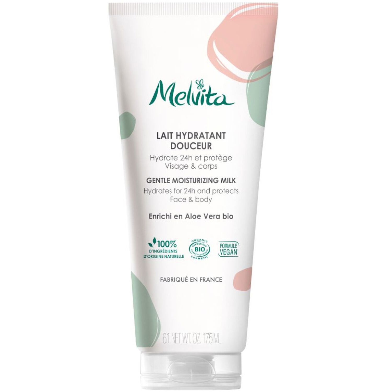 Melvita Lait Hydratant Douceur Visage et Corps 175 ml