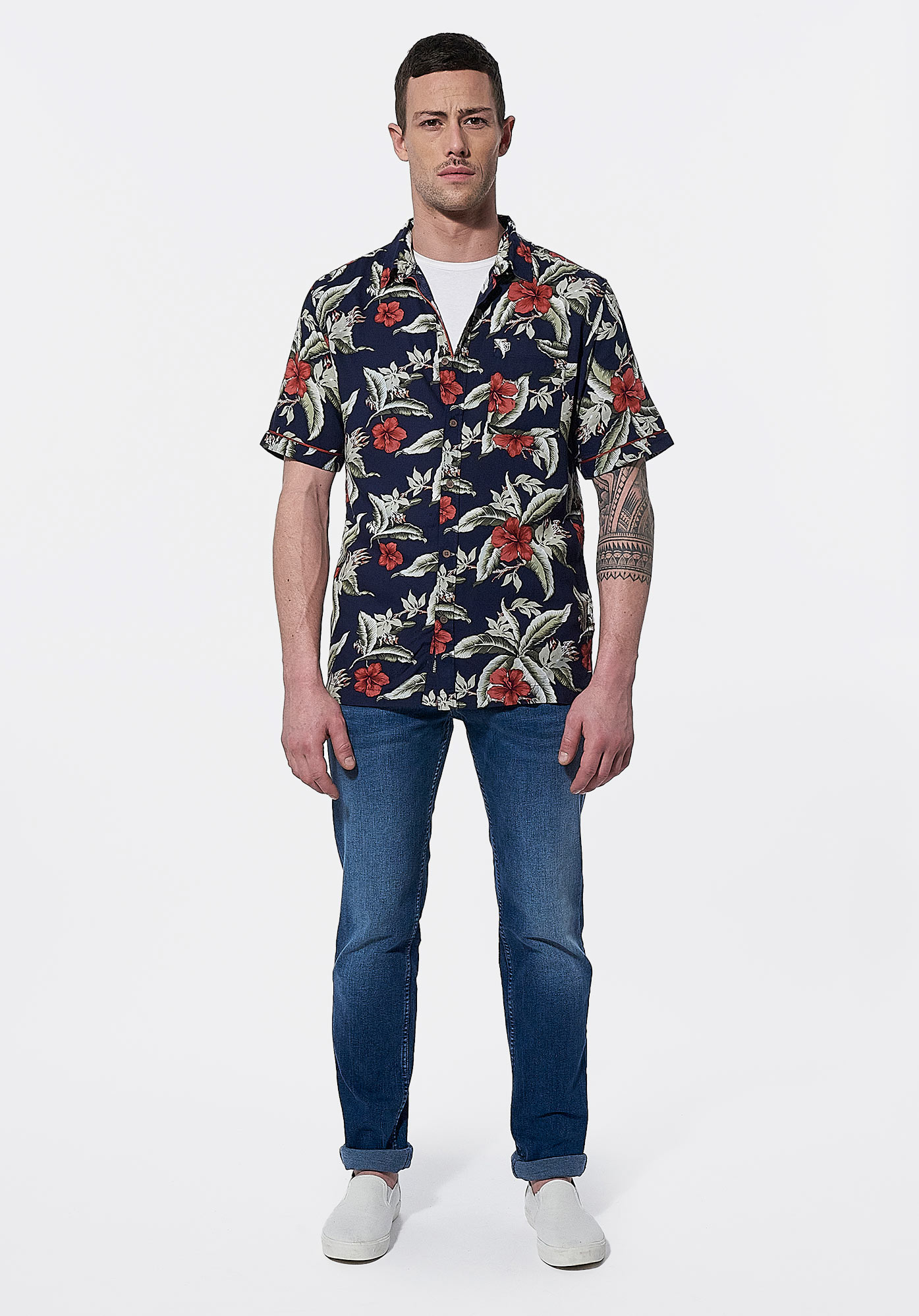 NOYLE  Chemise fleurie Homme
