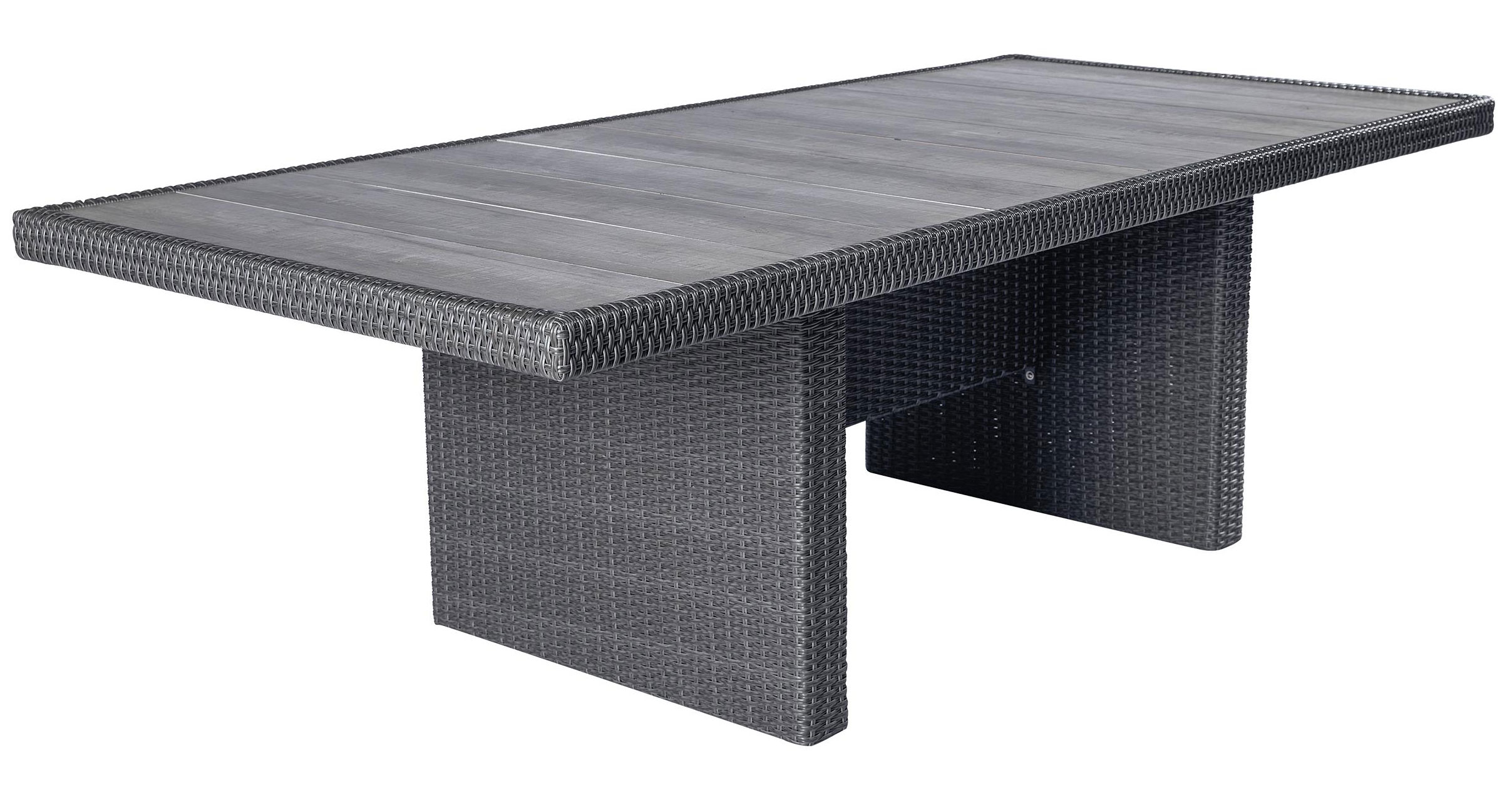 OUTDOORGartentisch Wangenform