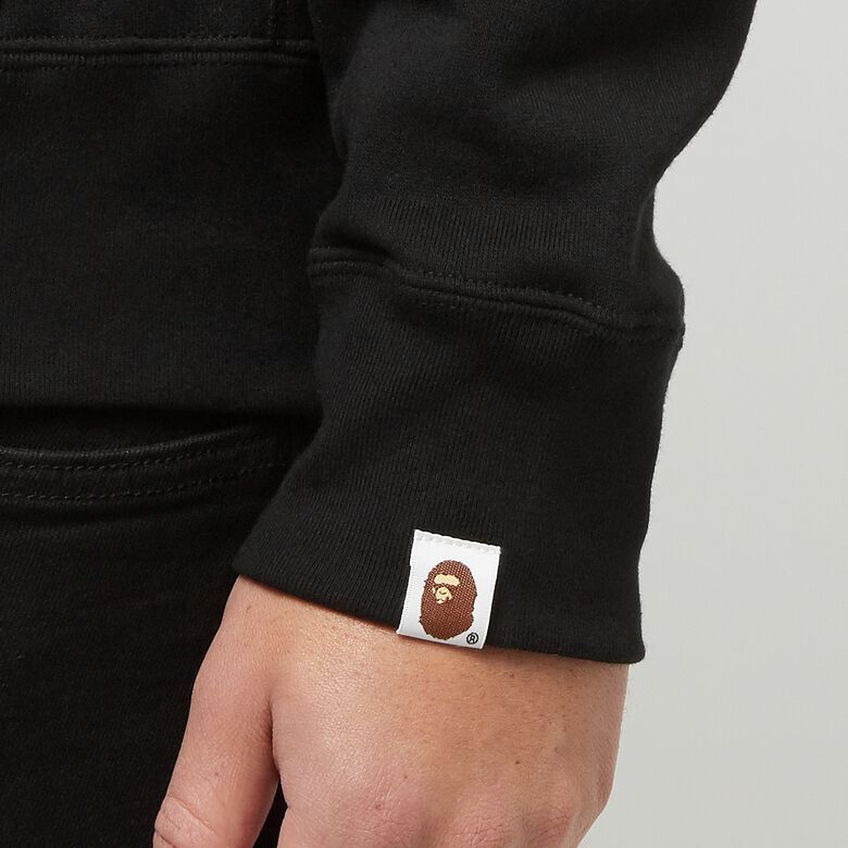 A Bathing Ape NYC Logo Pullover Hoodie Black