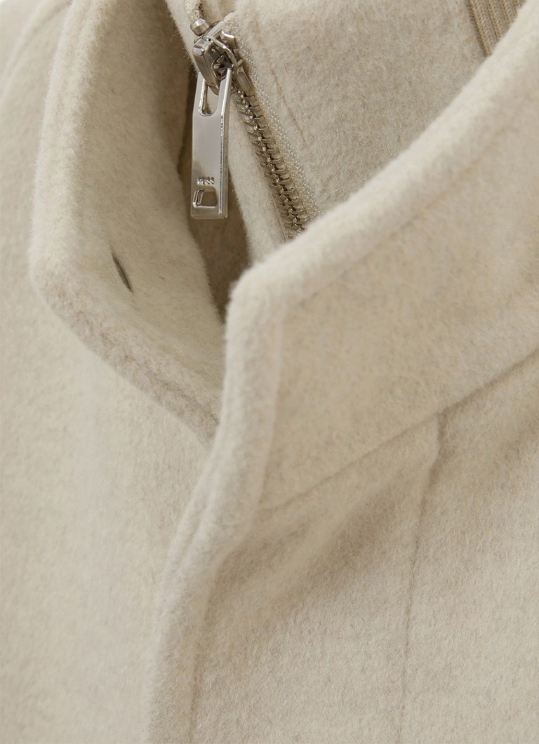 Cappotto Reiss Bhule in misto lana con tasche laterali