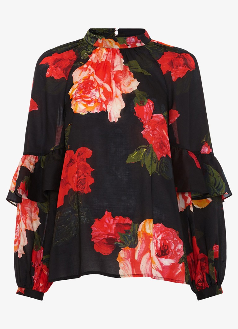 Φυλαχτό Celina Floral Tunic με Όγδοη Φάση