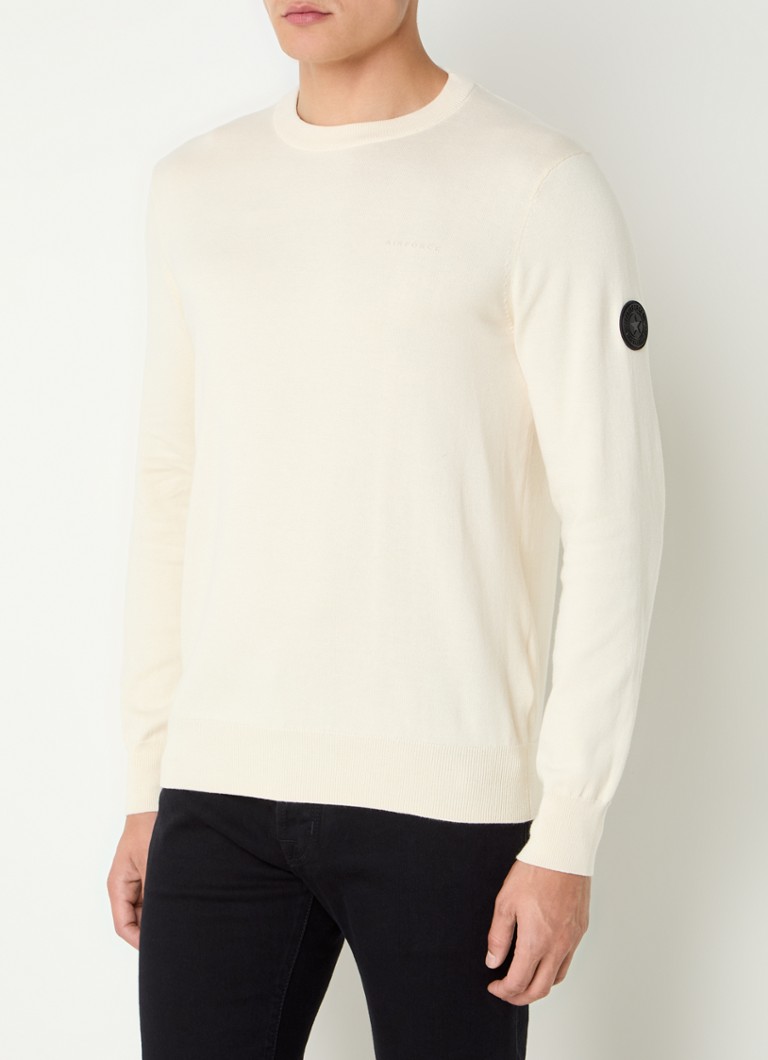 Airforce Fine-knit pullover with logo