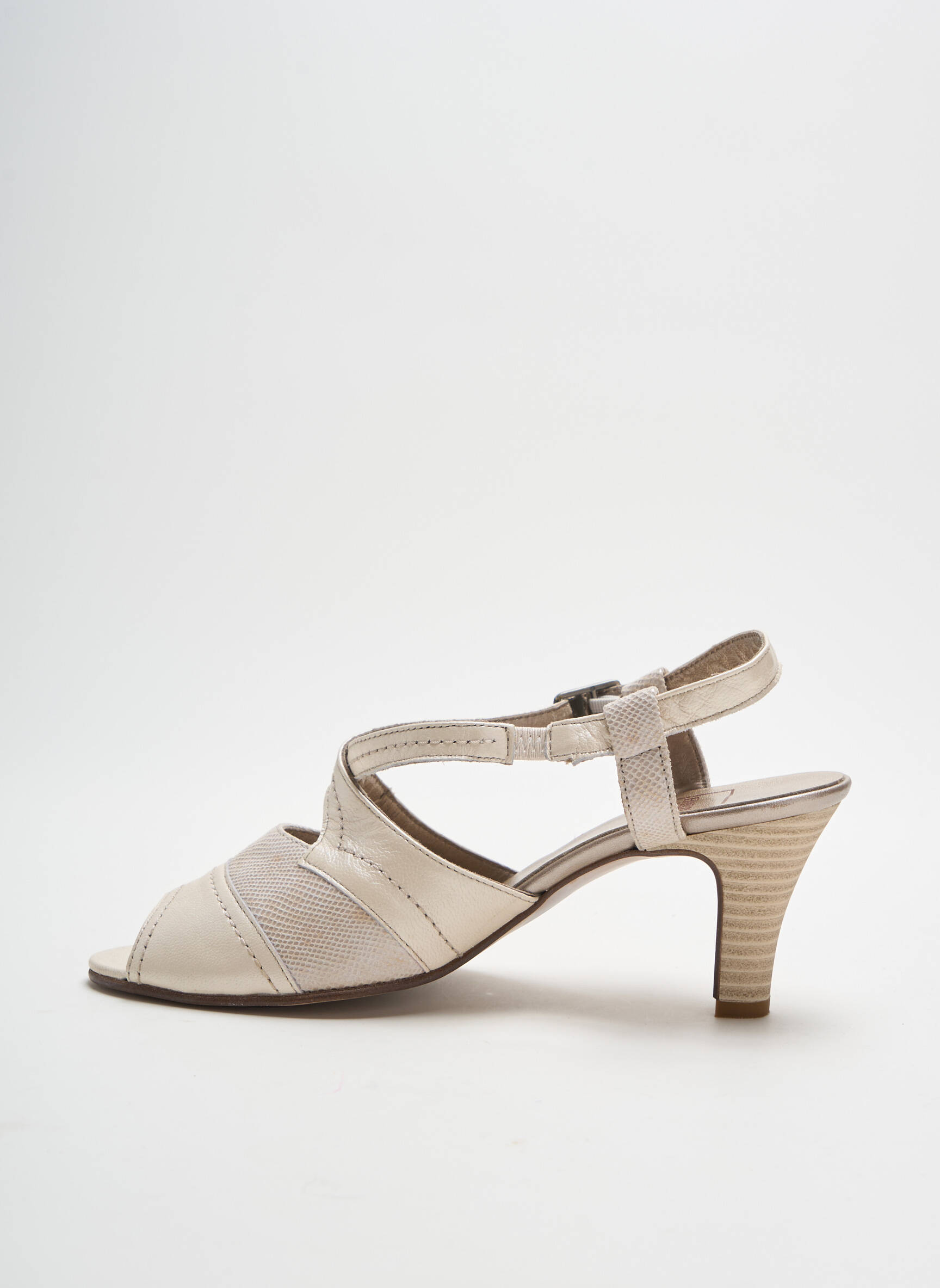 Hasley Sandales Nu Pieds Femme couleur beige