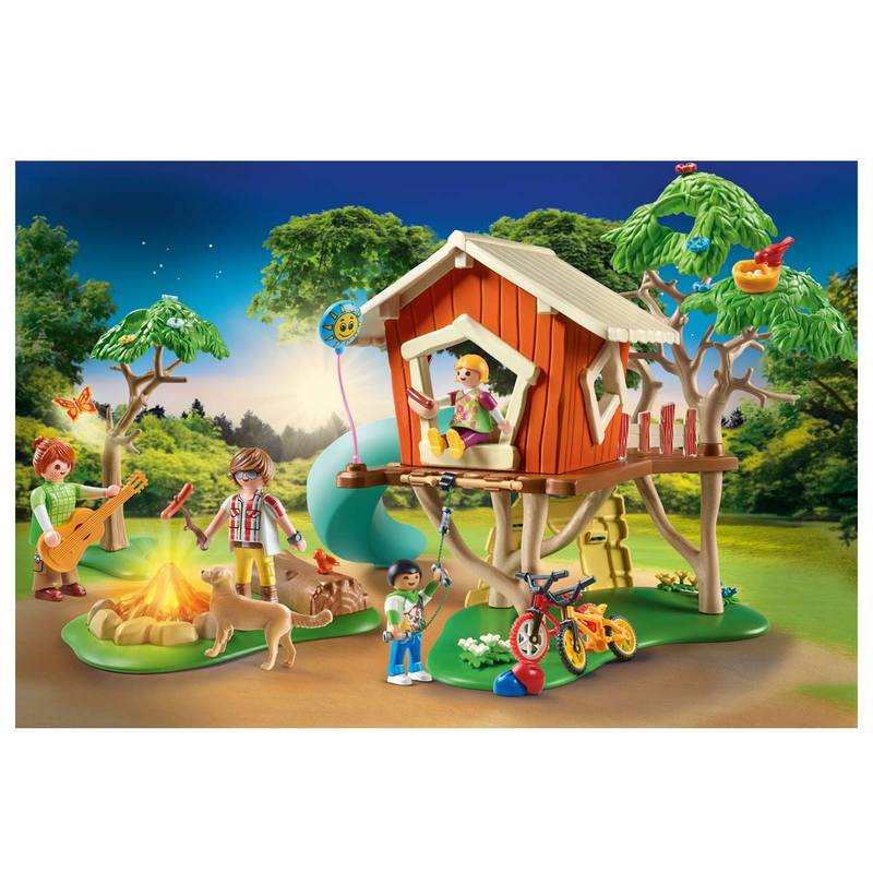 71001 Cabane dans les arbres et toboggan Playmobil Familly Fun