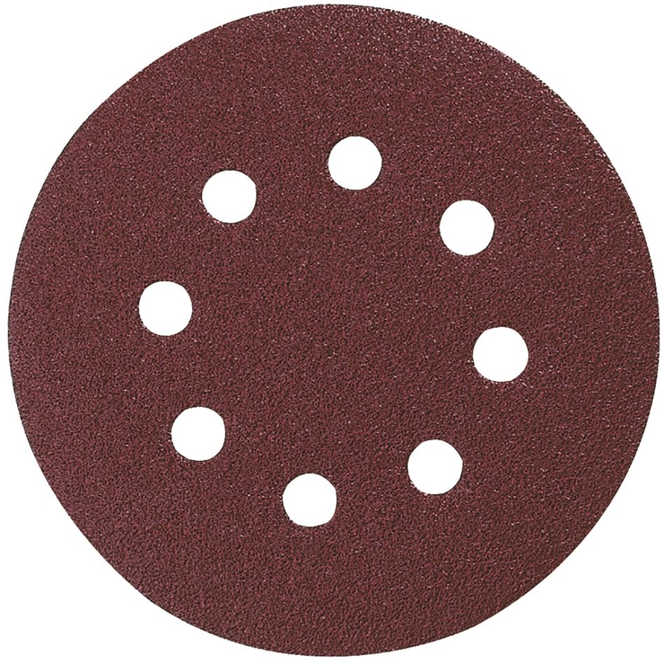 Accessoires Makita P-43561 Disque de ponçage 125 mm Grain 100 ROUGE 10 pièces.