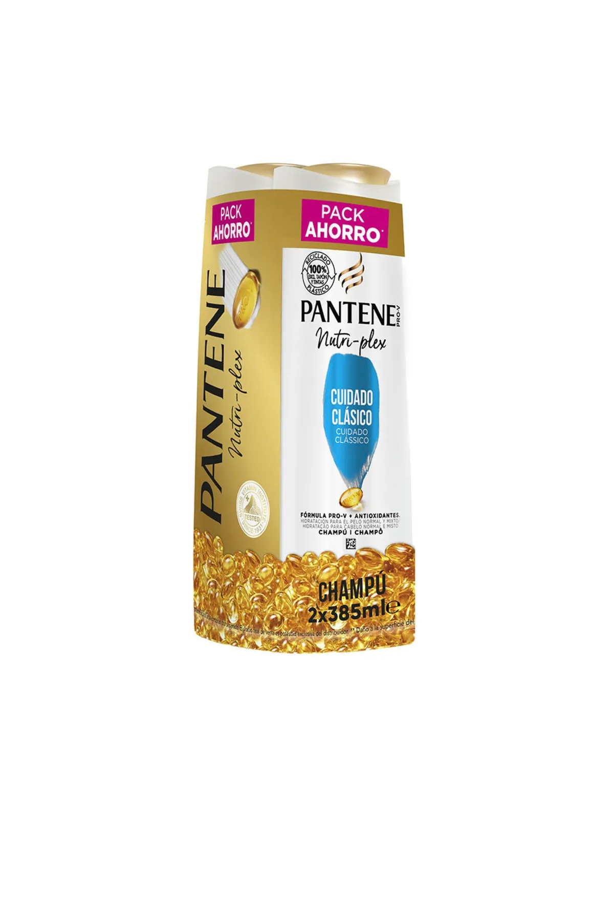 Pantene  Klassisches Pflegeshampoo Lot 2 X Pantene 385 ml