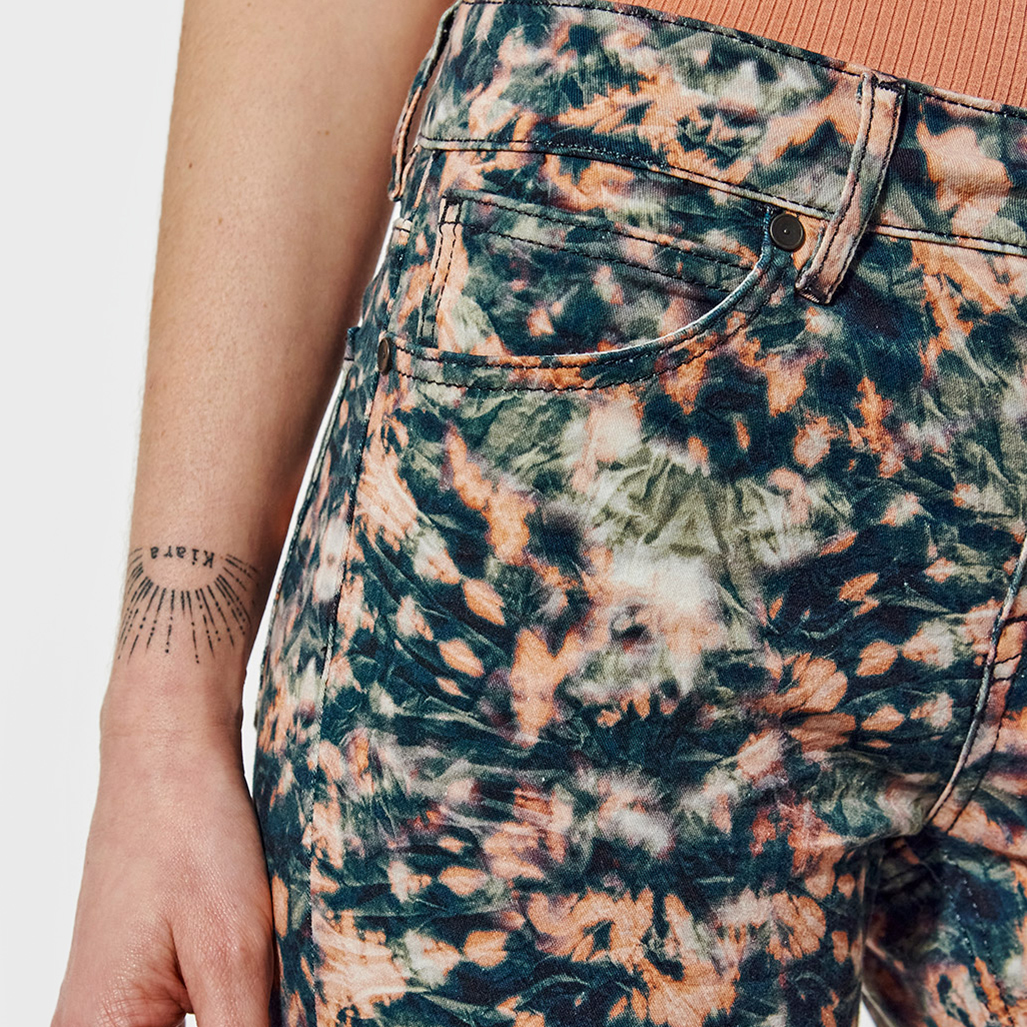 LAMI  Jean slim Femme imprimé