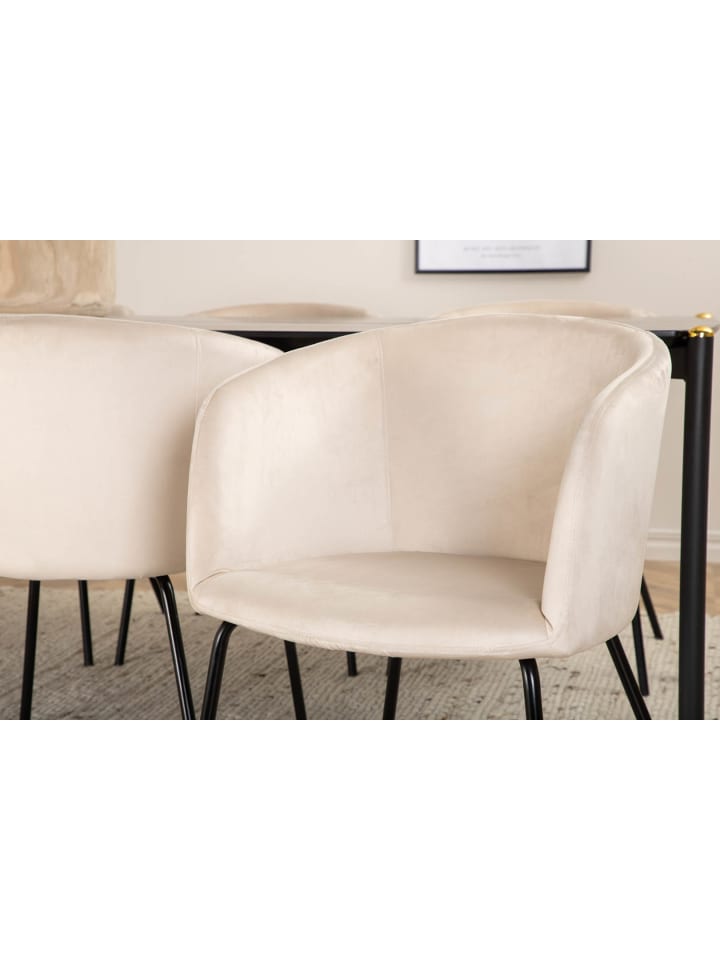 ebuy24 Essgruppe Pelle 3 (7-teilig) Beige 90 x 190 cm günstig kaufen onesize
