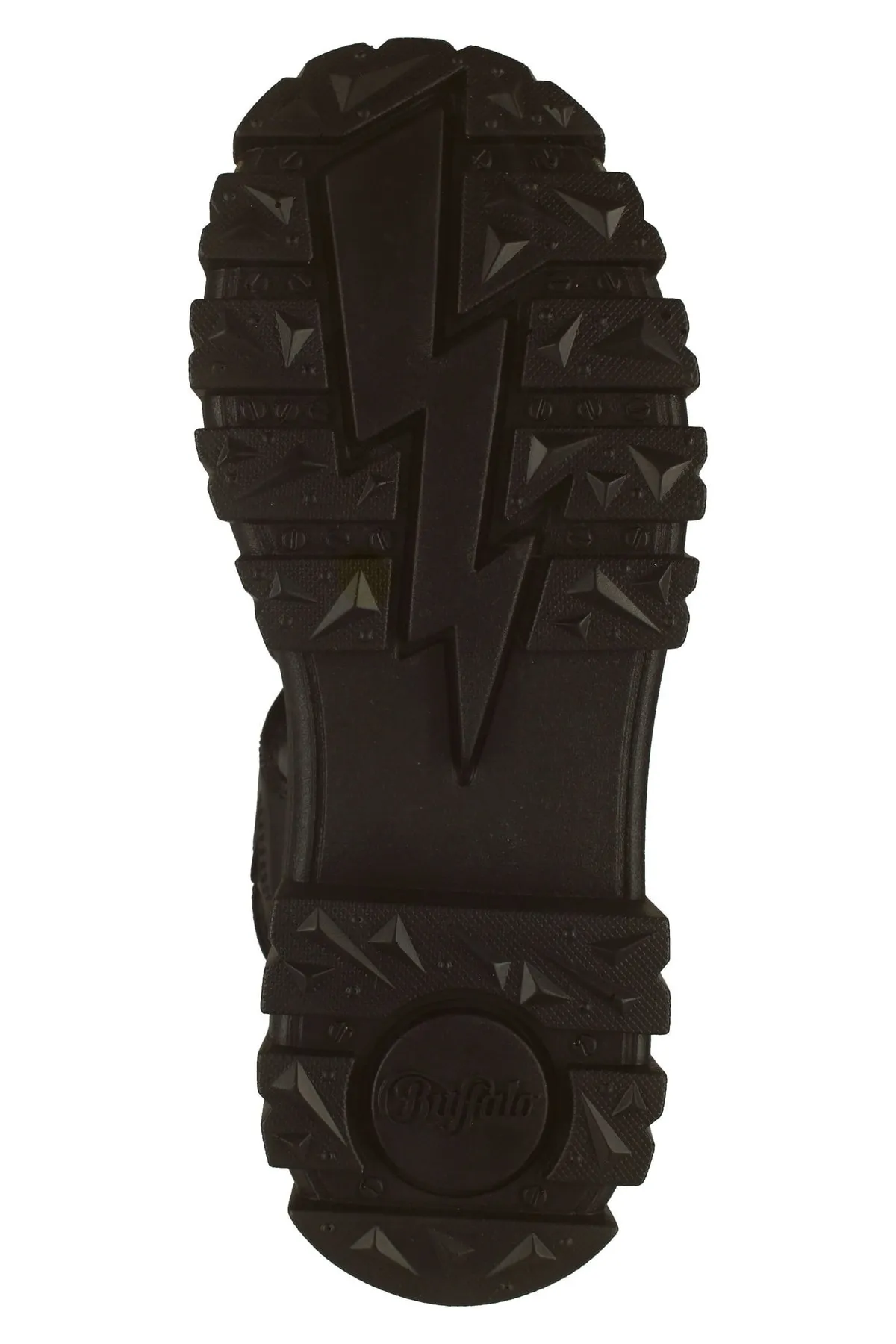 Buffalo  Sandalette - Schwarz - Flacher Absatz