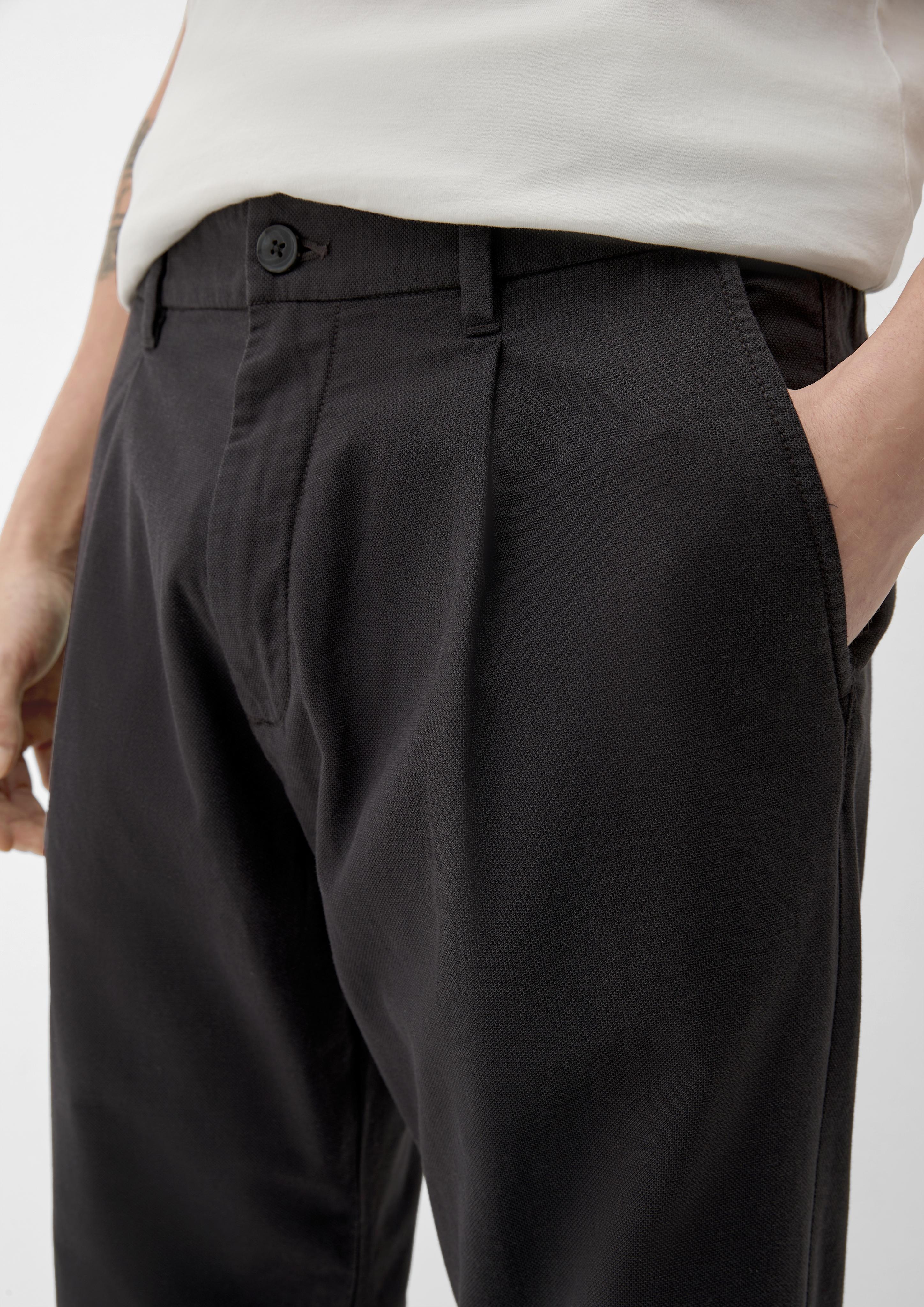 Relaxed: Stoffhose mit geradem Bein  2128965-98K4