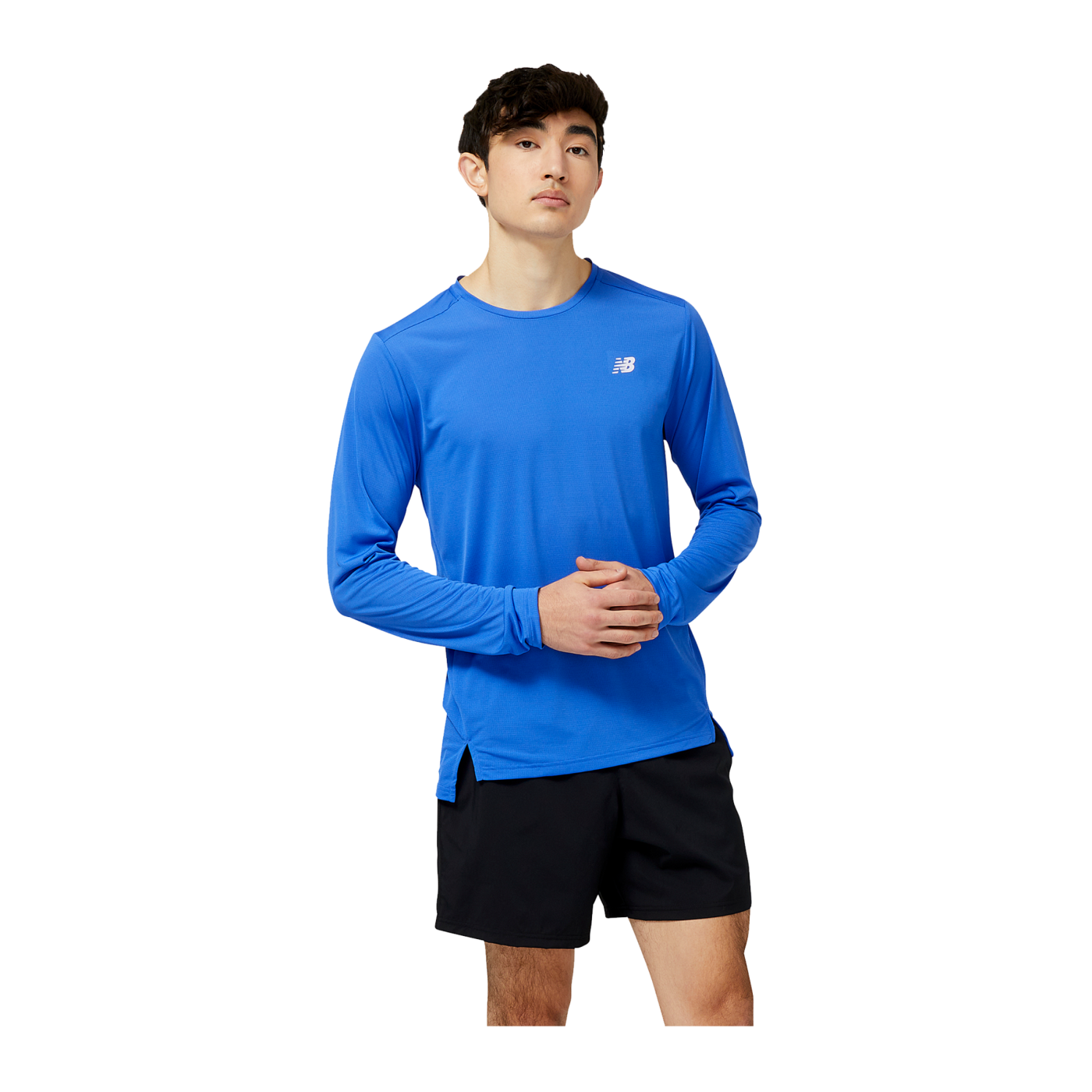 New Balance Accelerate Sweatshirt Blau F446