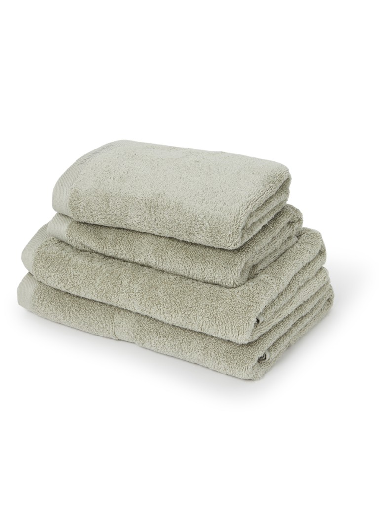 Aquanova  Rio handdoek set van 4 - 500 gr/m2