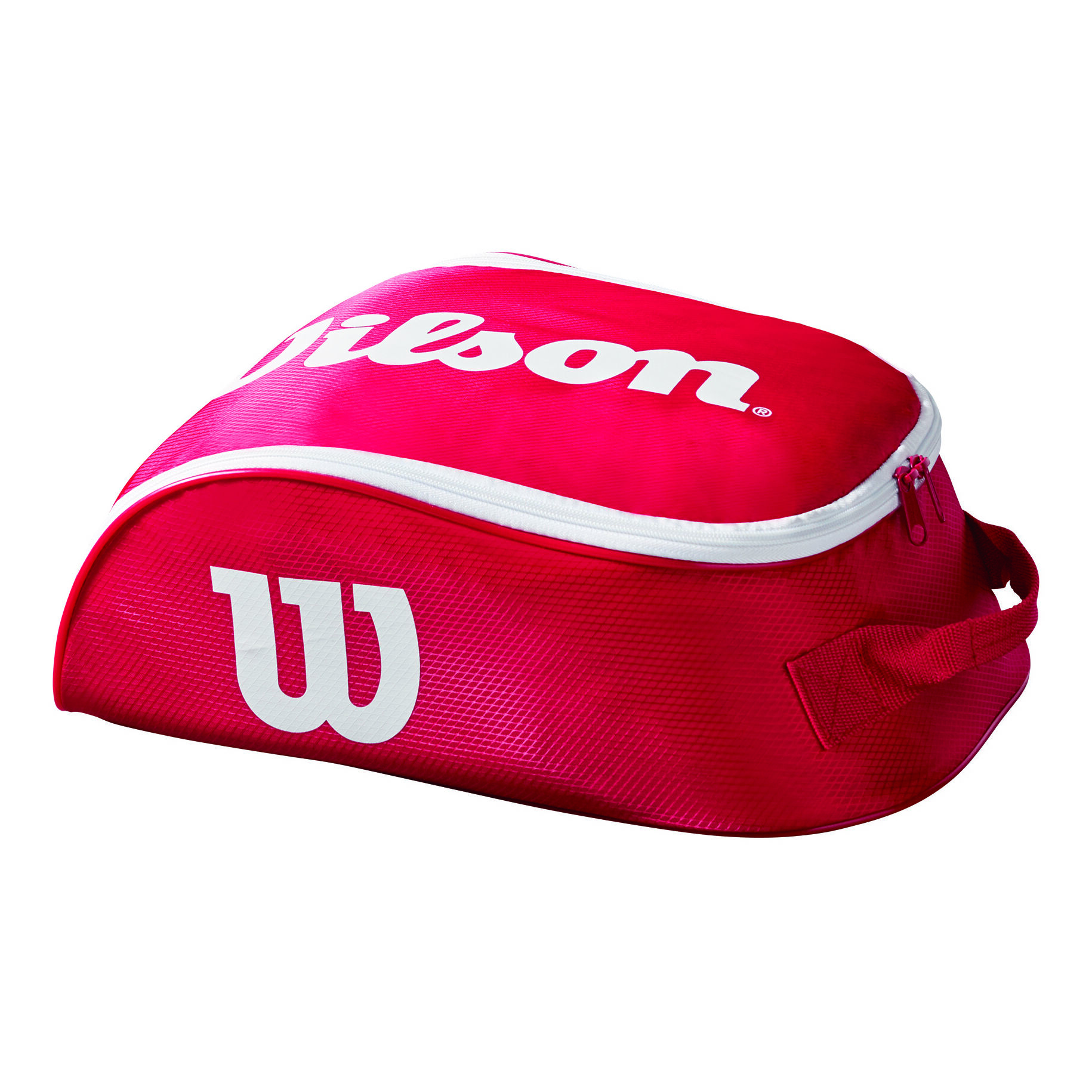 Tour IV Schuhtasche - Rot, Weiß