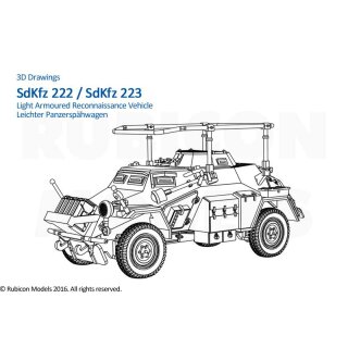 Sd.kfz. 222/223 Light Armoured Car