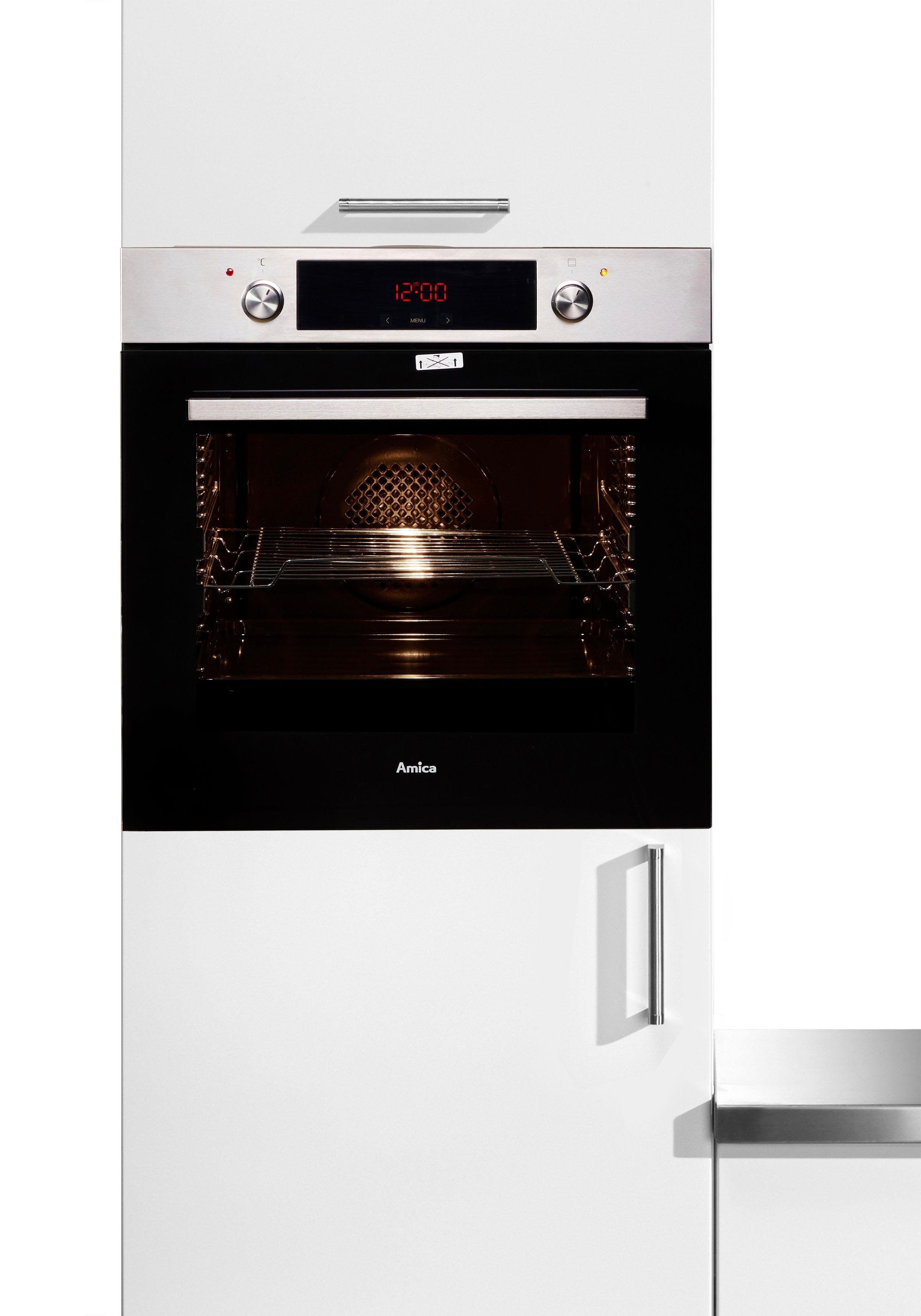 Amica Einbaubackofen EBX 944 620 E, mit 2-fach-Teleskopauszug, Simple Steam, Simple Steam