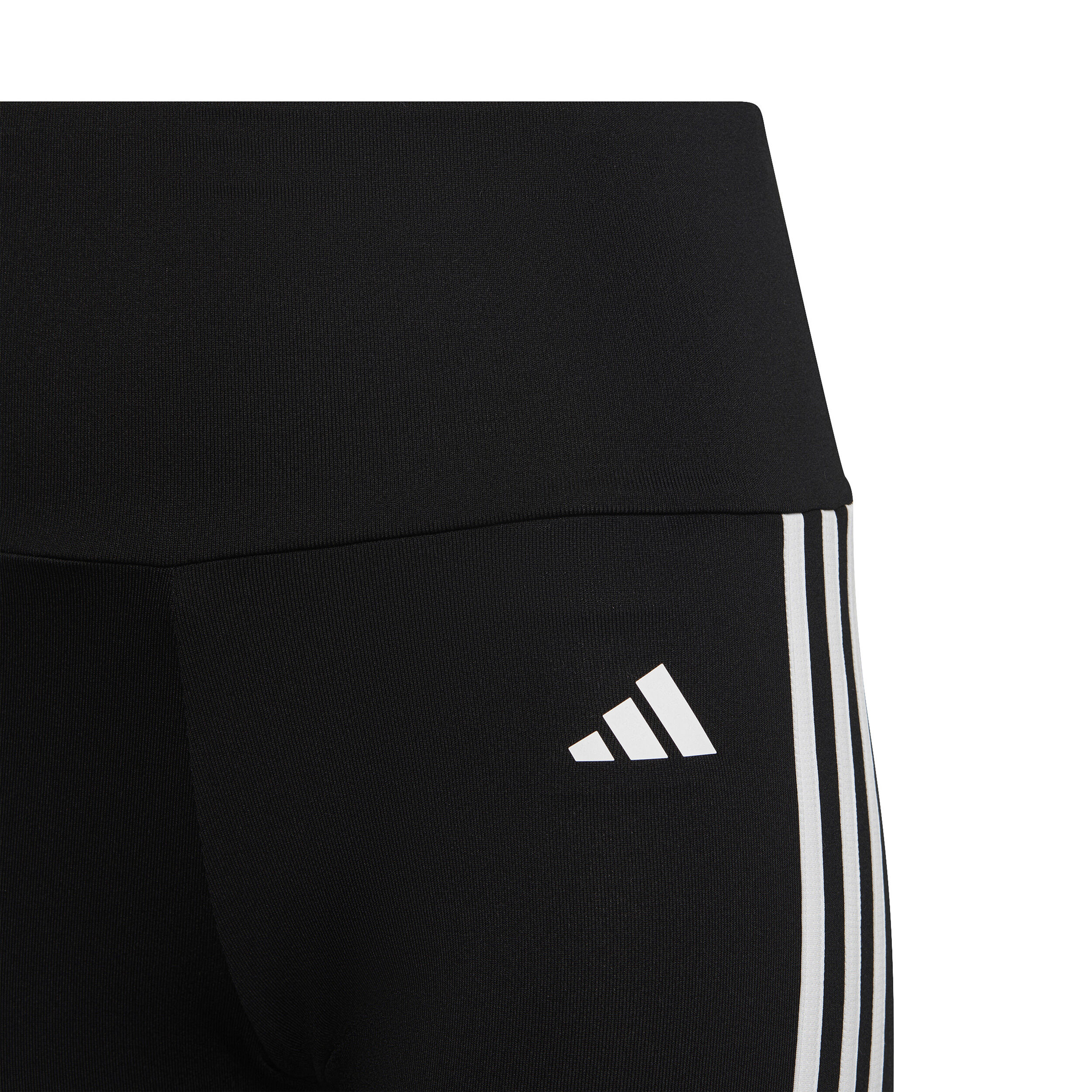 Essentials Train AEROREADY3-Stripes High-Waisted Training Tight Mädchen - Schwarz, Weiß