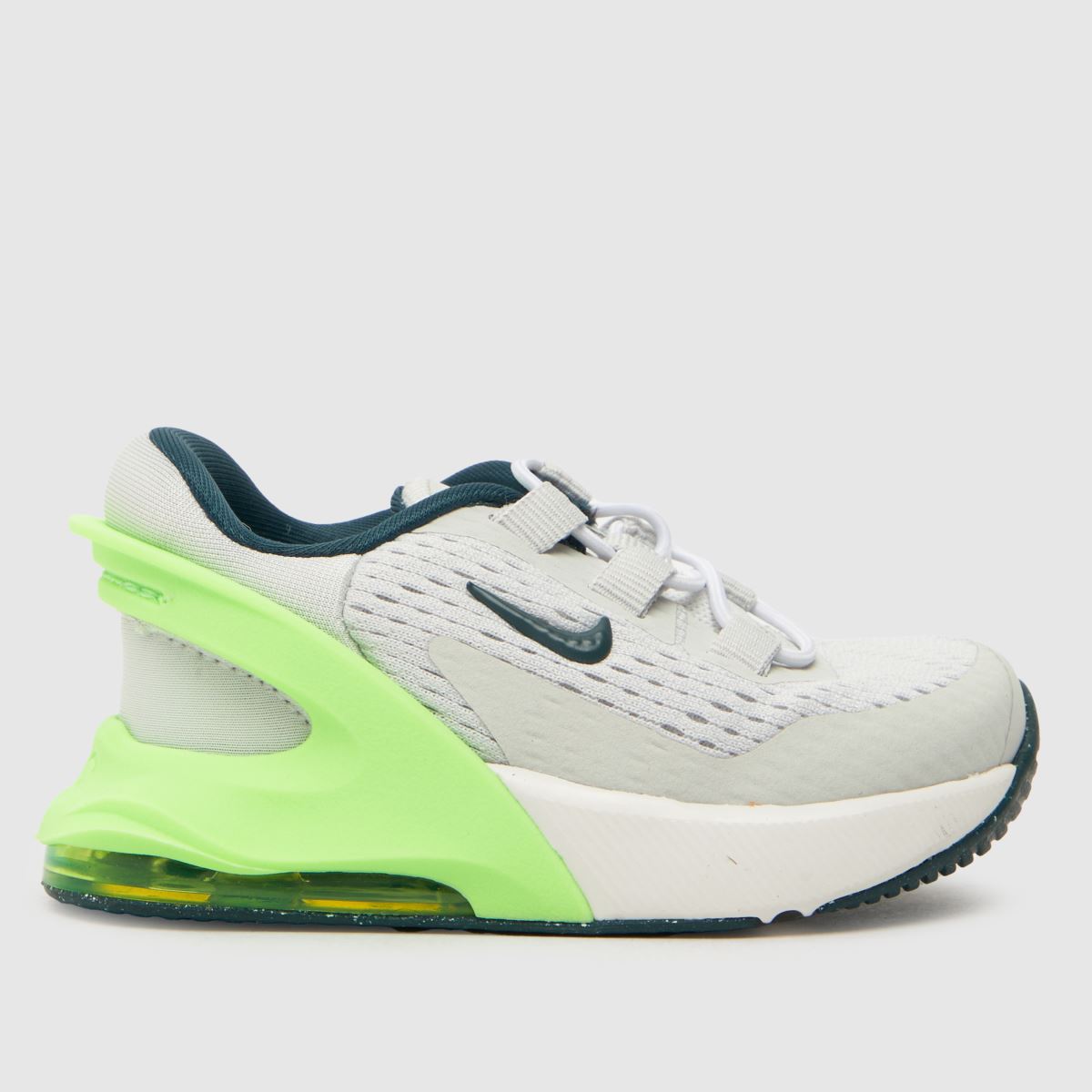 Šedé multifunkční tenisky Nike Air Max 270 Go pro chlapce a batolata