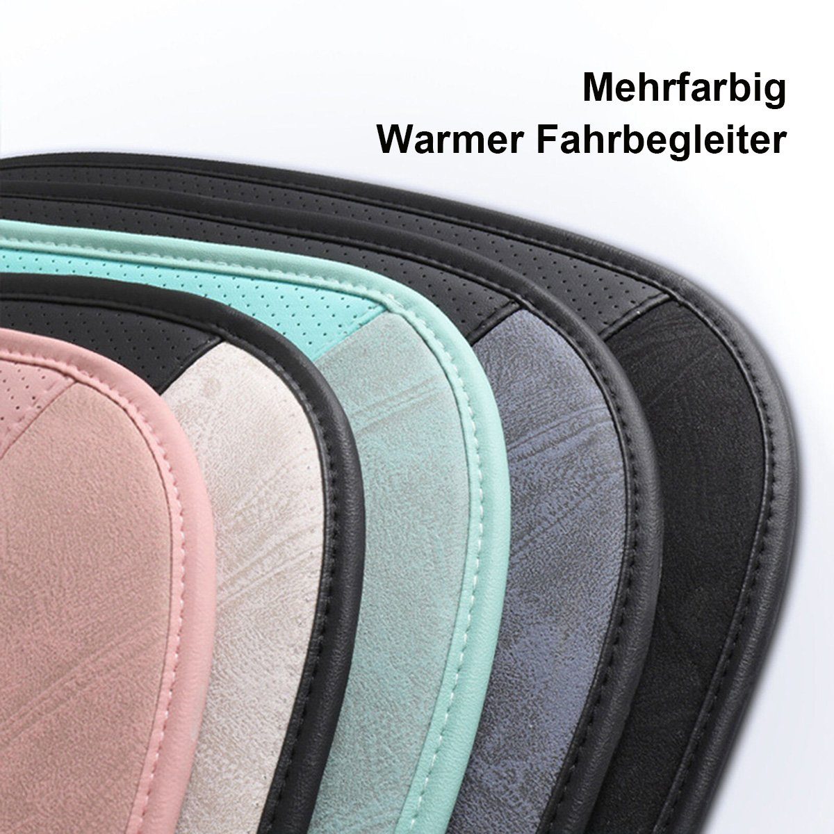 flowgoer Sitzkissen USB-Autositzheizkissen - Winterkurzplüsch für Wärme