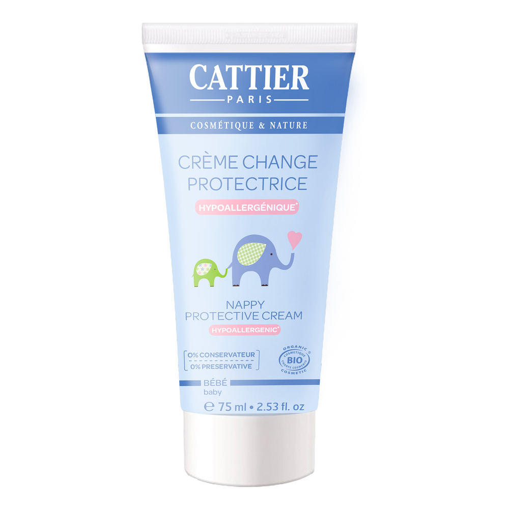 cattier Crème Change Protectrice - 75ml Soins Bébé
