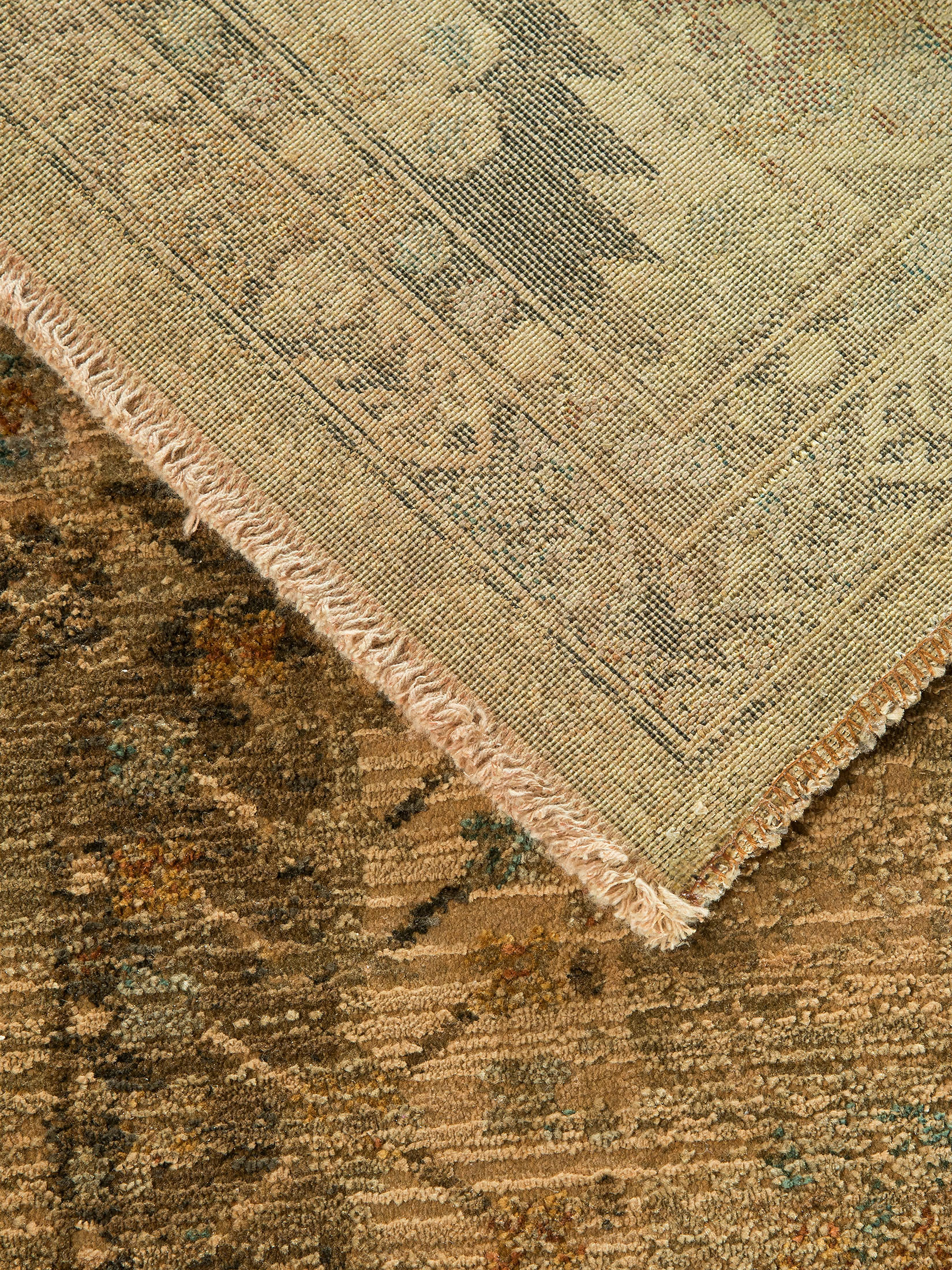 Saldala Vintage-Teppich, Gold