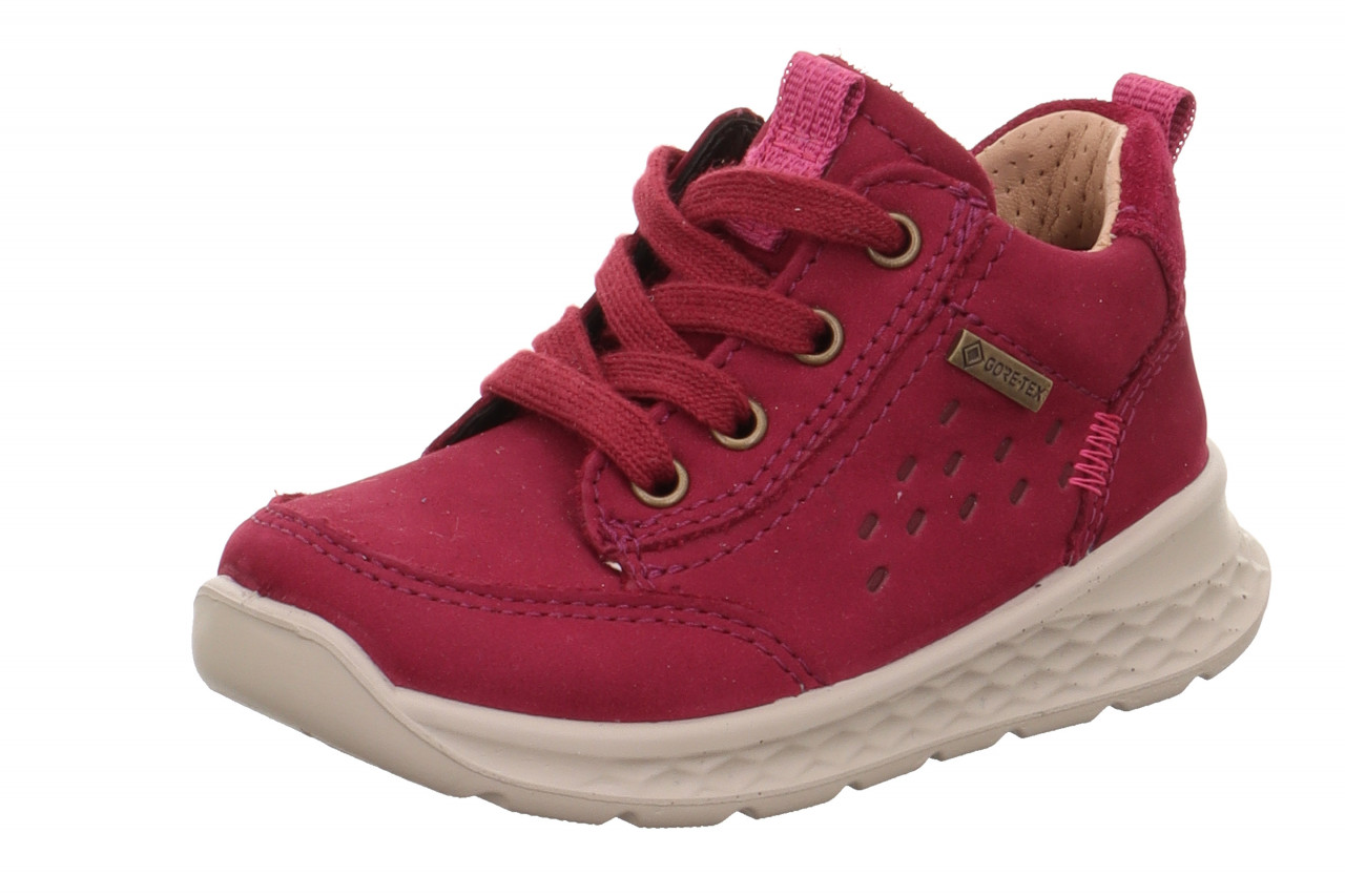 BREEZE - Rot/Pink Sneaker low mit Schnürung
