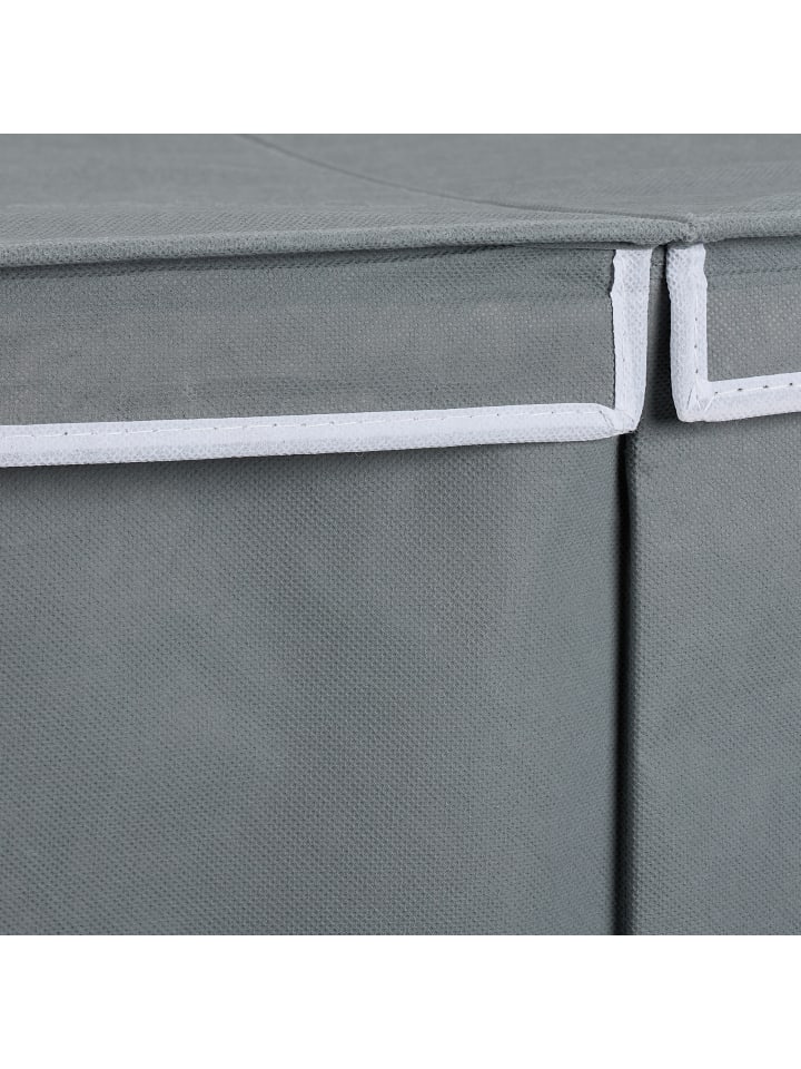 relaxdays Wäschekorb in Grau - 100 Liter günstig kaufen onesize