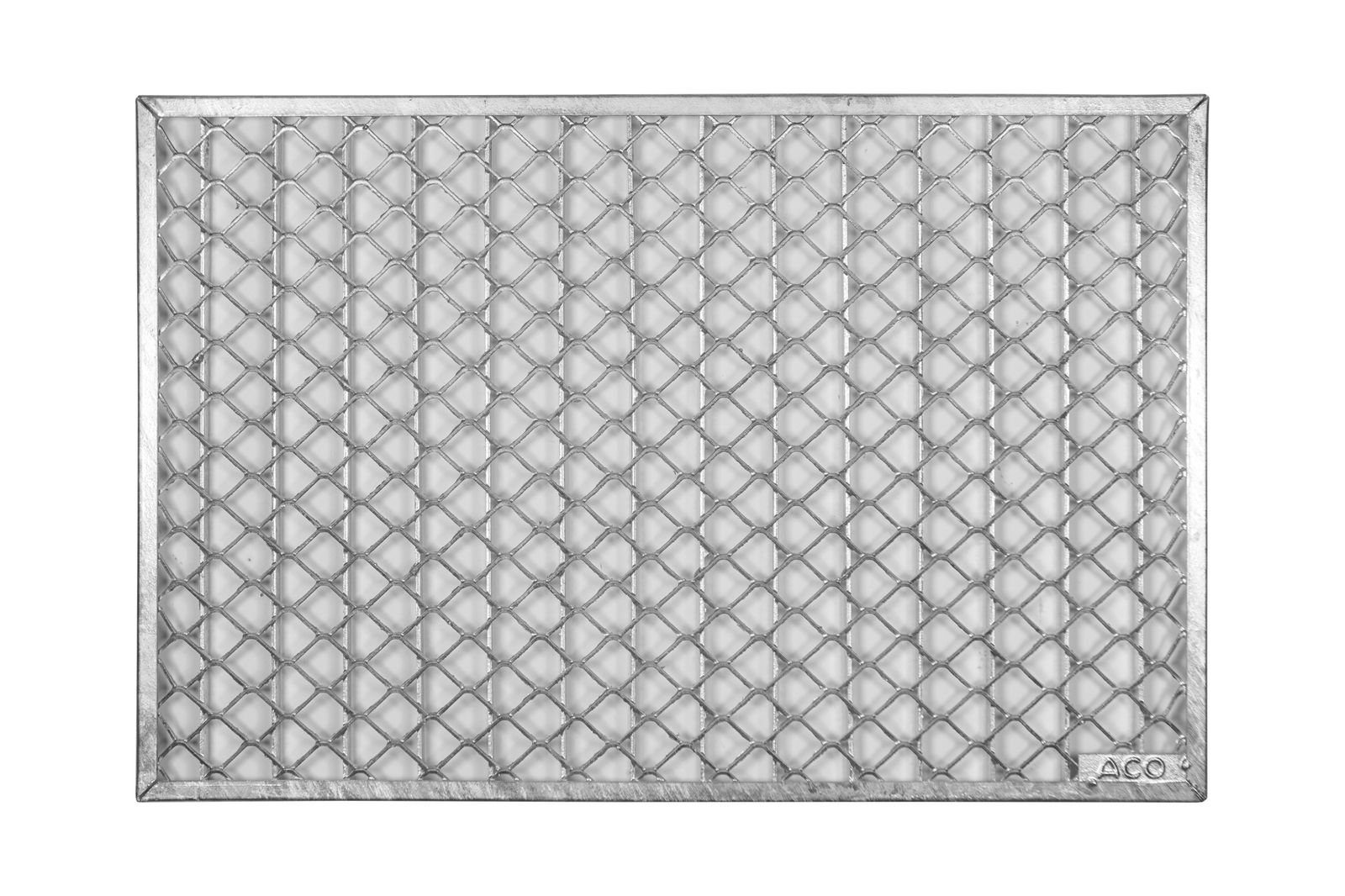 Fußmatte ACO 60x40cm Vario Streckmetallrost Gitterrost Eingangsrost Normrost Abstreifer Rost, ACO Severin Ahlmann GmbH & Co. KG, rechteckig, Höhe: 20 mm, widerstandsfähig und langlebig, robust und begehbar
