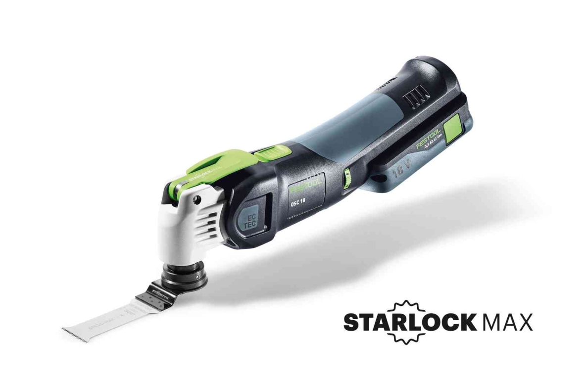 Machine à emboutir oscillante Festool 576593 OSC 18 HPC 4.0 EI-Set