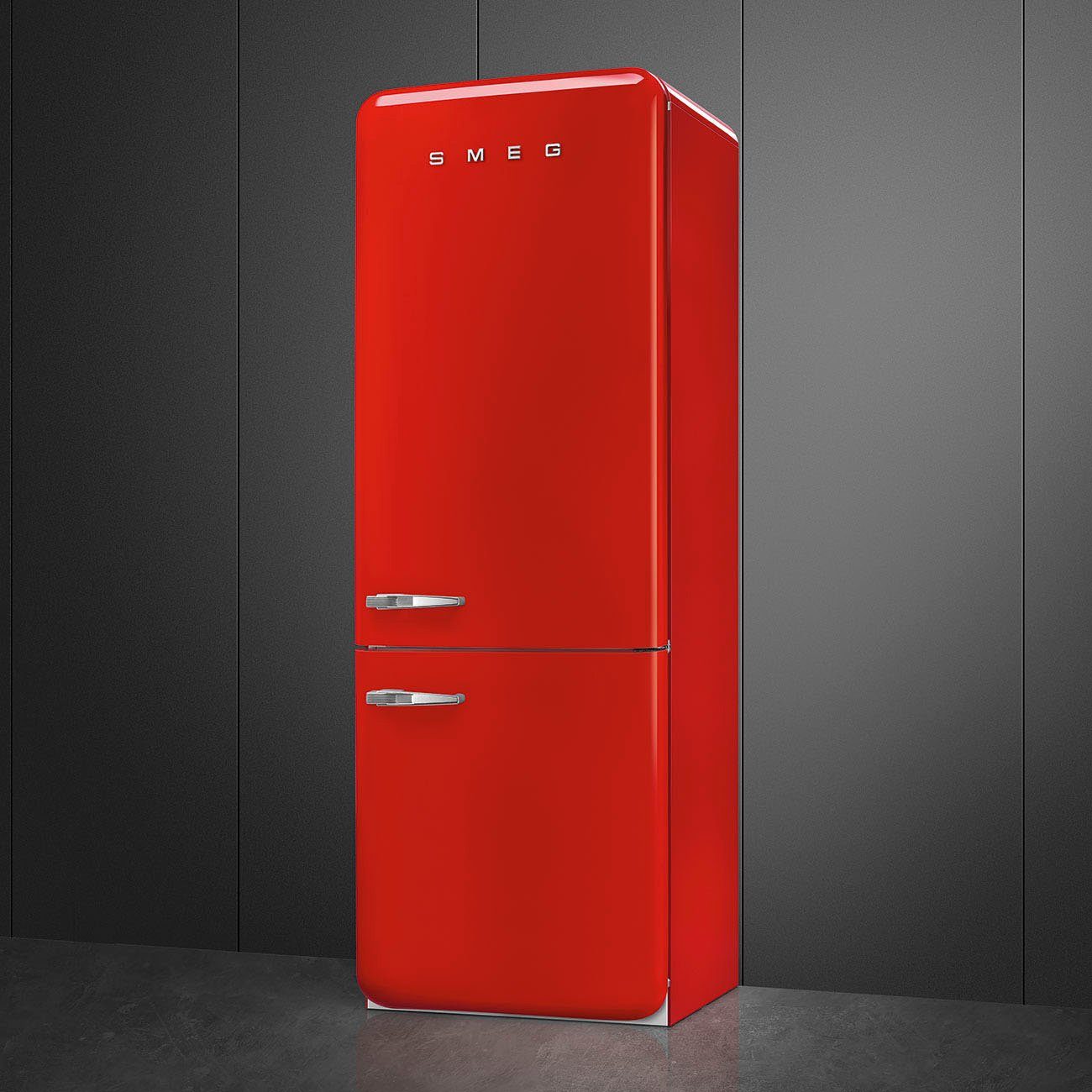Smeg Kühl-/Gefrierkombination FAB38RRD5, 205 cm hoch, 70,6 cm breit