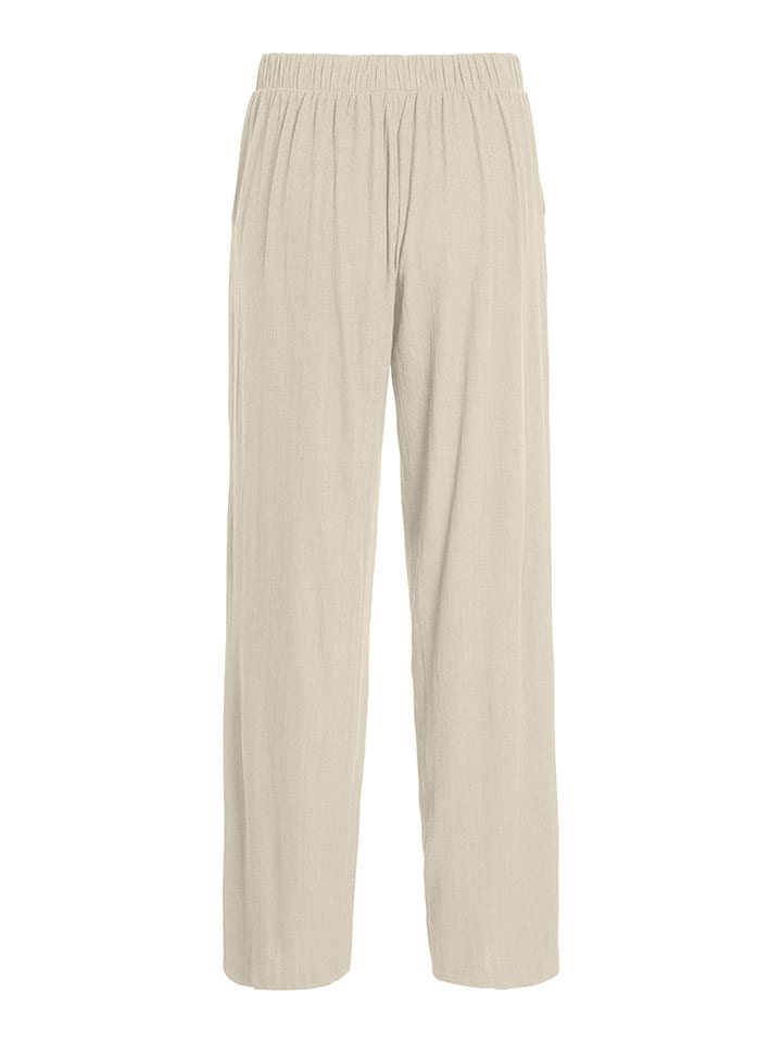 Vila Hose in Beige günstig kaufen
