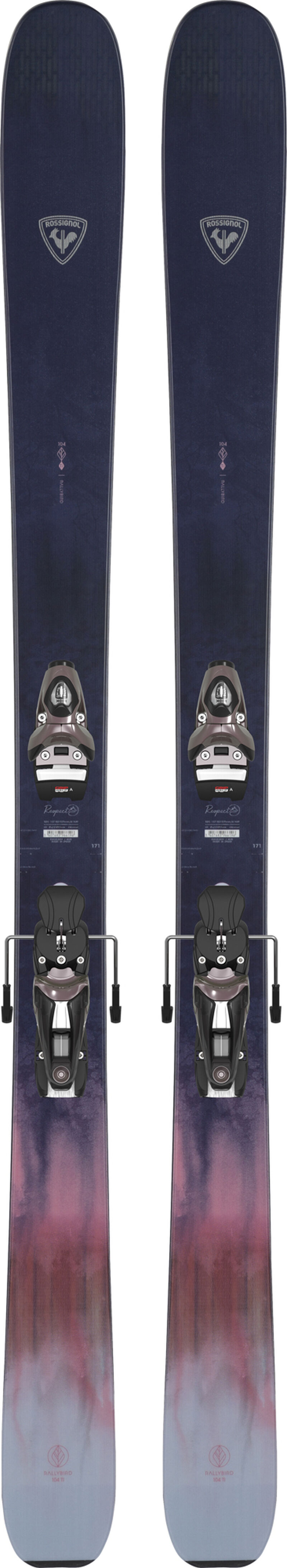 DAMEN FREERIDE SKIER RALLYBIRD 104 TI OPEN