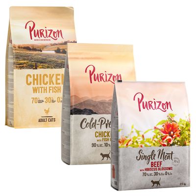 Gemischtes Sparpaket Purizon 3 x 2,5 kg