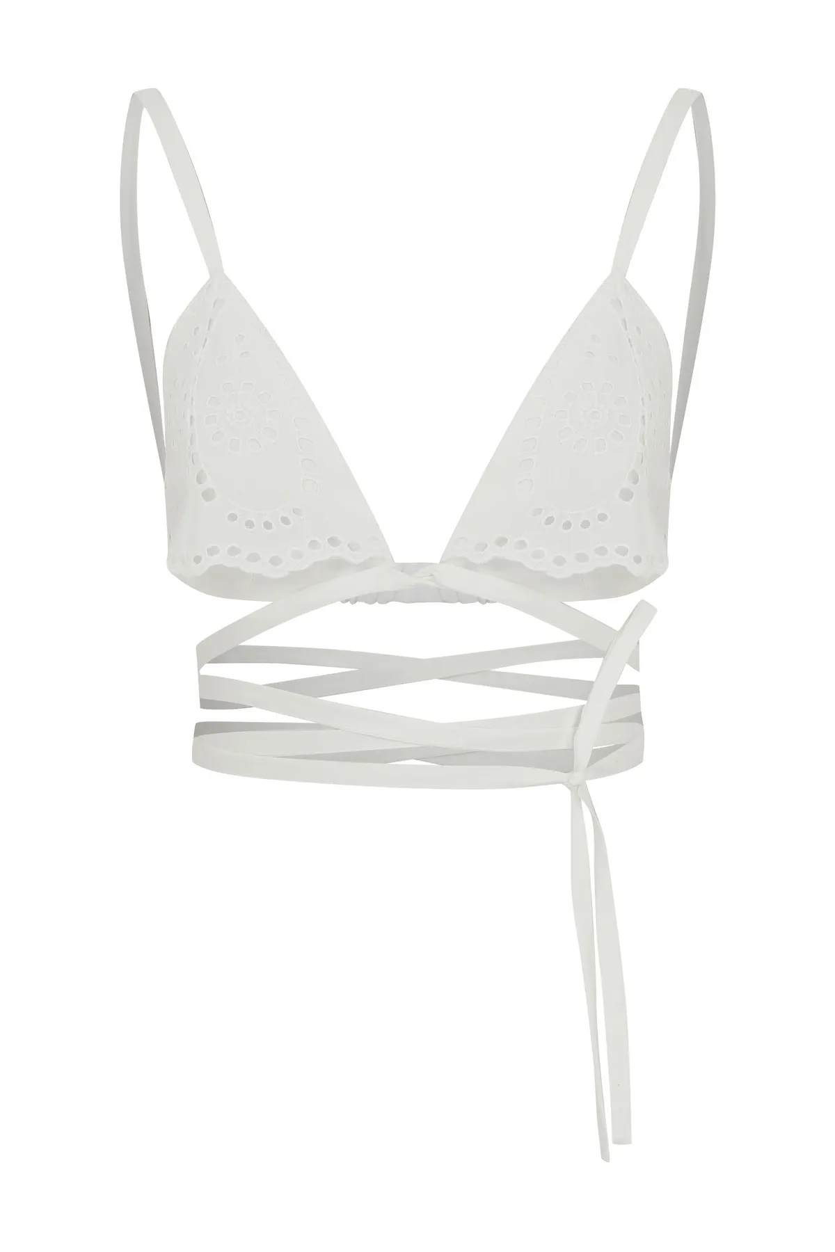 SAGAZA  Bustier - Weiß - Unifarben