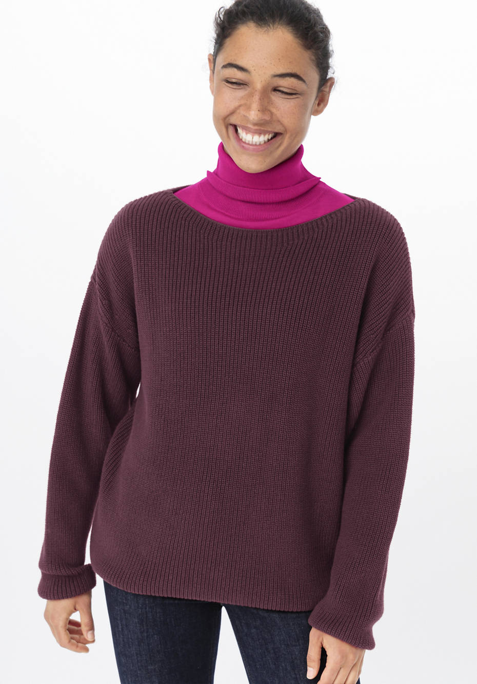 Pullover aus reiner Bio-Baumwolle