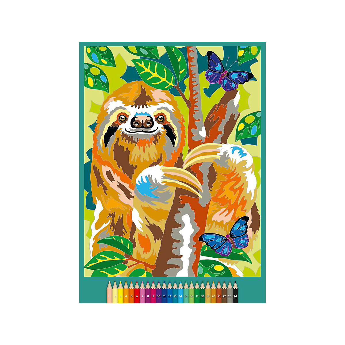 Ravensburger Malen nach Zahlen Animal Dreams - 64 Seiten - 24 Farben - Malbuch mit nummerierten Ausmalfeldern für fortgeschrittene Fans der Reihe