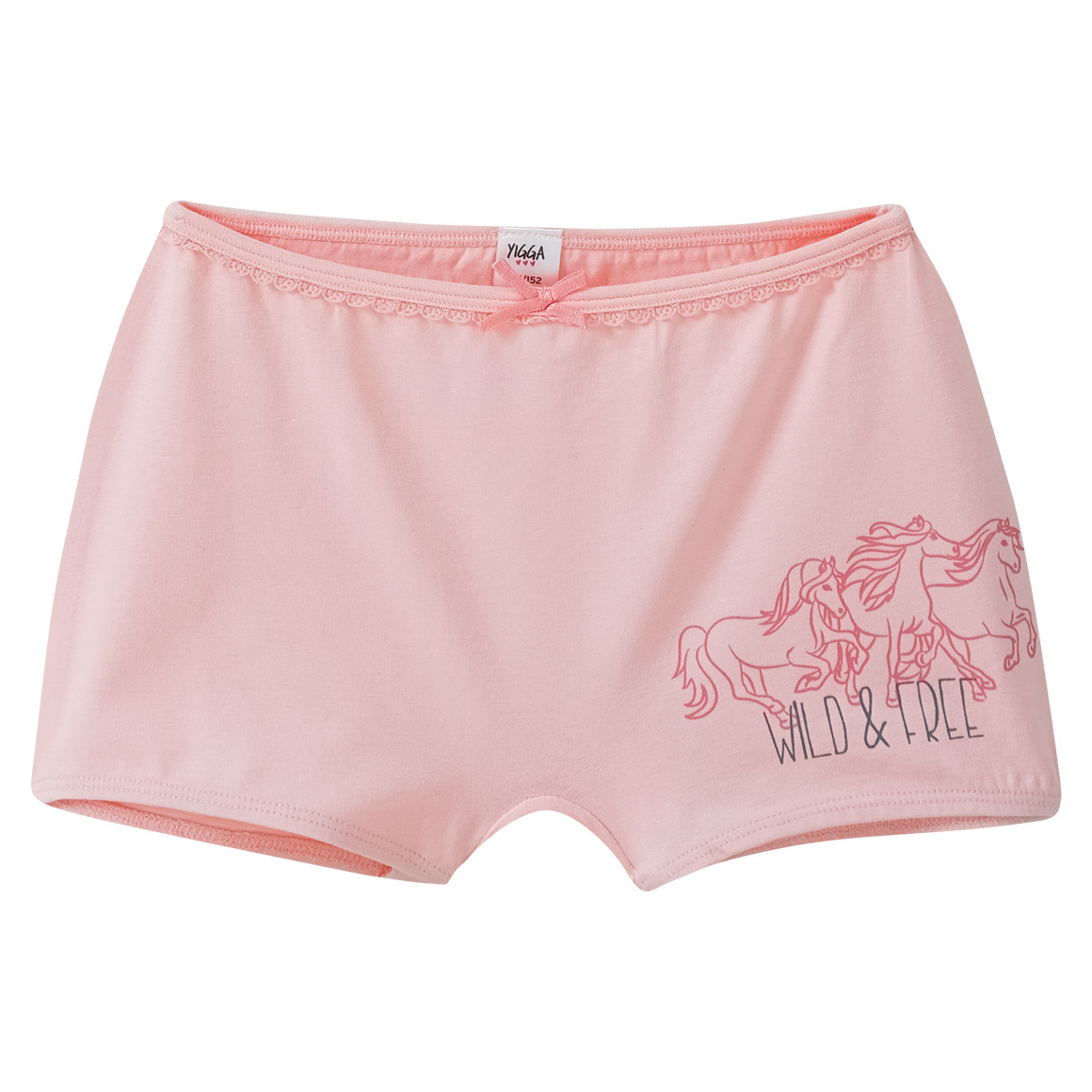 3 Mädchen Pantys mit Pferde-Motiv