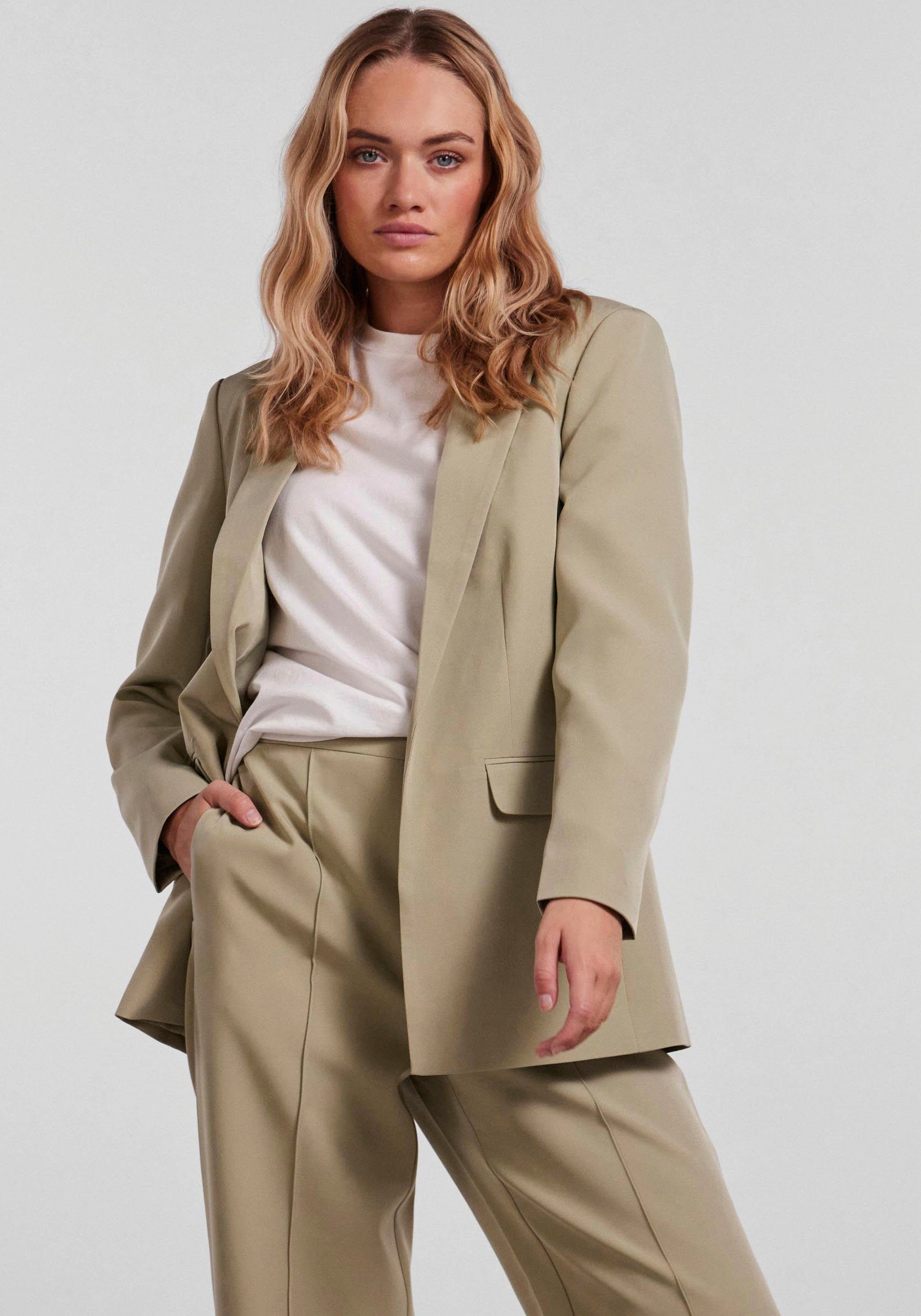 pieces Longblazer PCBOSELLA LS LOOSE BLAZER NOOS in leichter Oversize Form