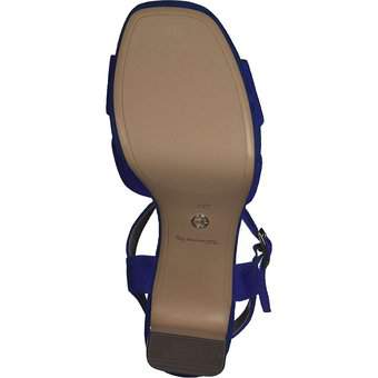 Tamaris Plateausandale in blau