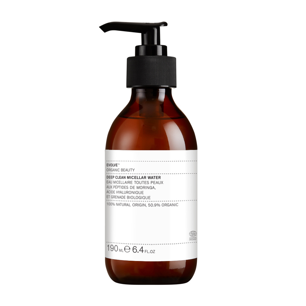 evolve organic beauty DEEP CLEAN MICELLAR WATER EAU MICELLAIRE NETTOYAGE PROFOND
