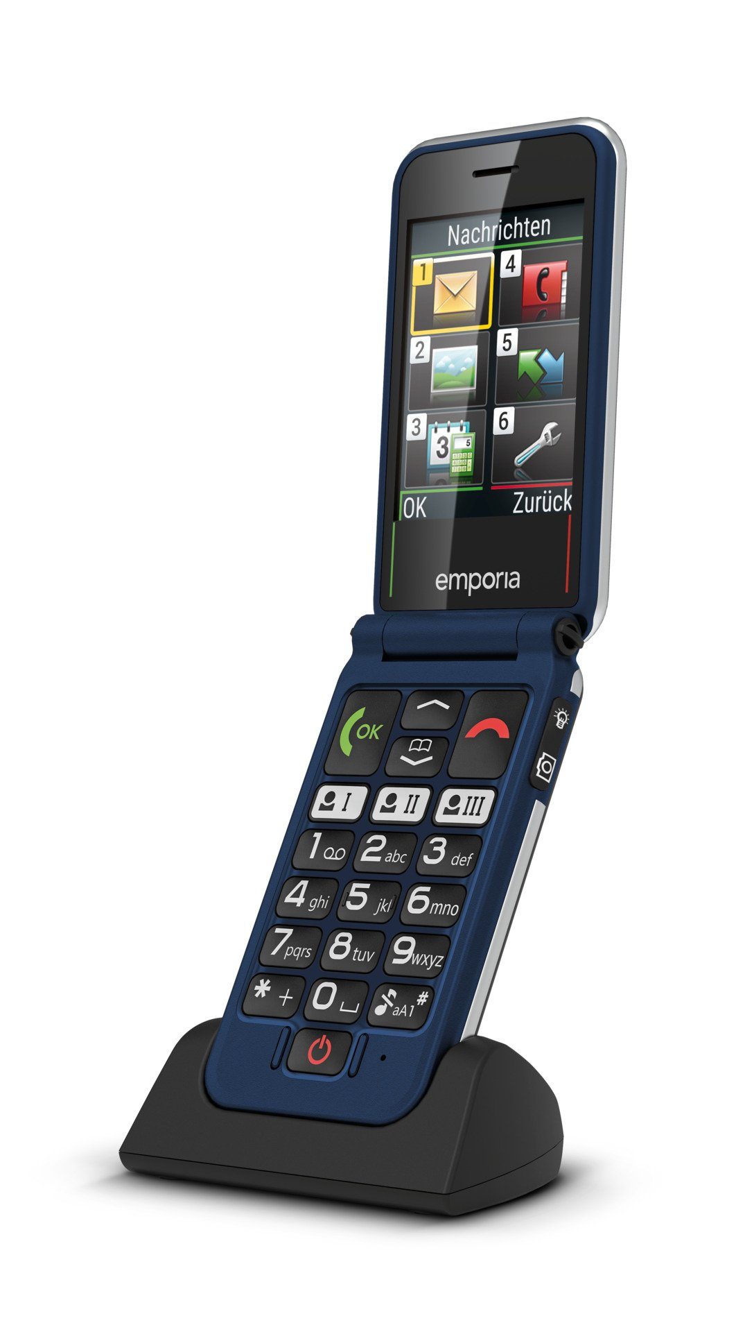 Emporia JOY V228-2G Smartphone (7,1 cm/2,8 Zoll, 0,128 GB Speicherplatz)