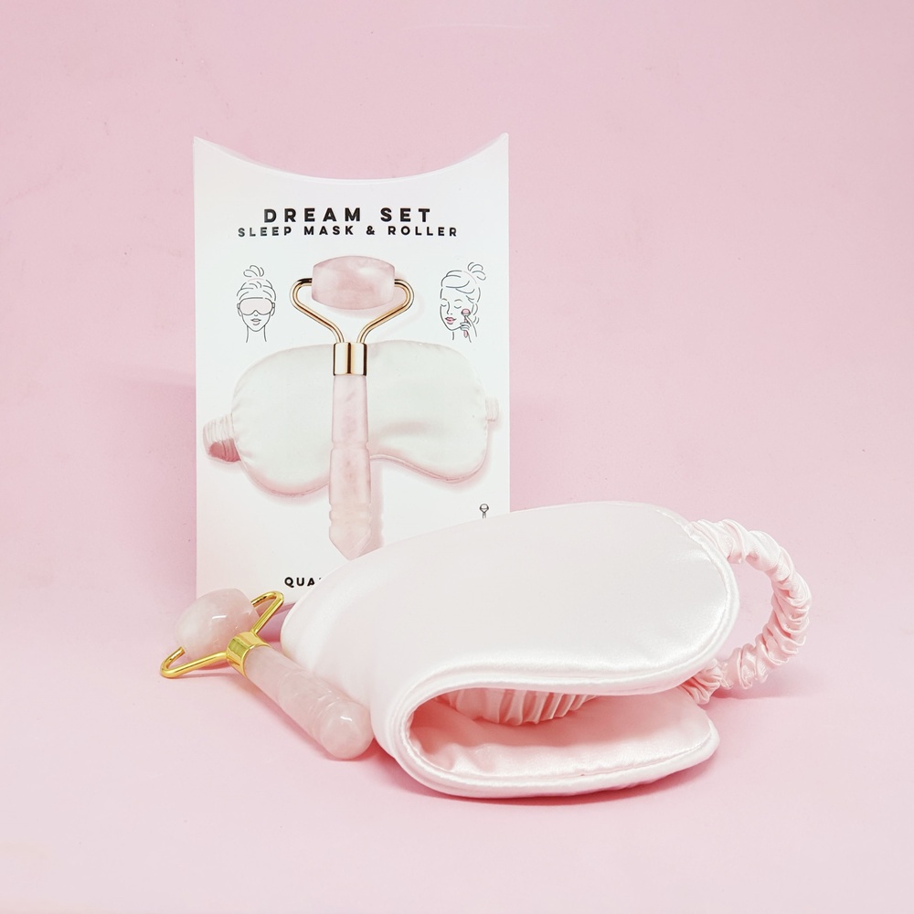 Lavay Paris Dream Set - Masque de sommeil & Roller Accessoire de Massage