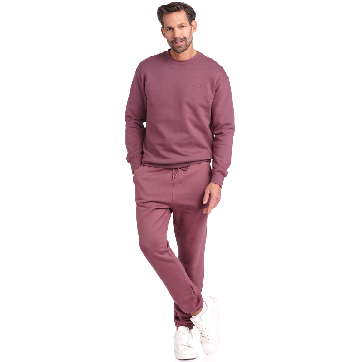 Herren Sweatshirt mit Rundhalsausschnitt
