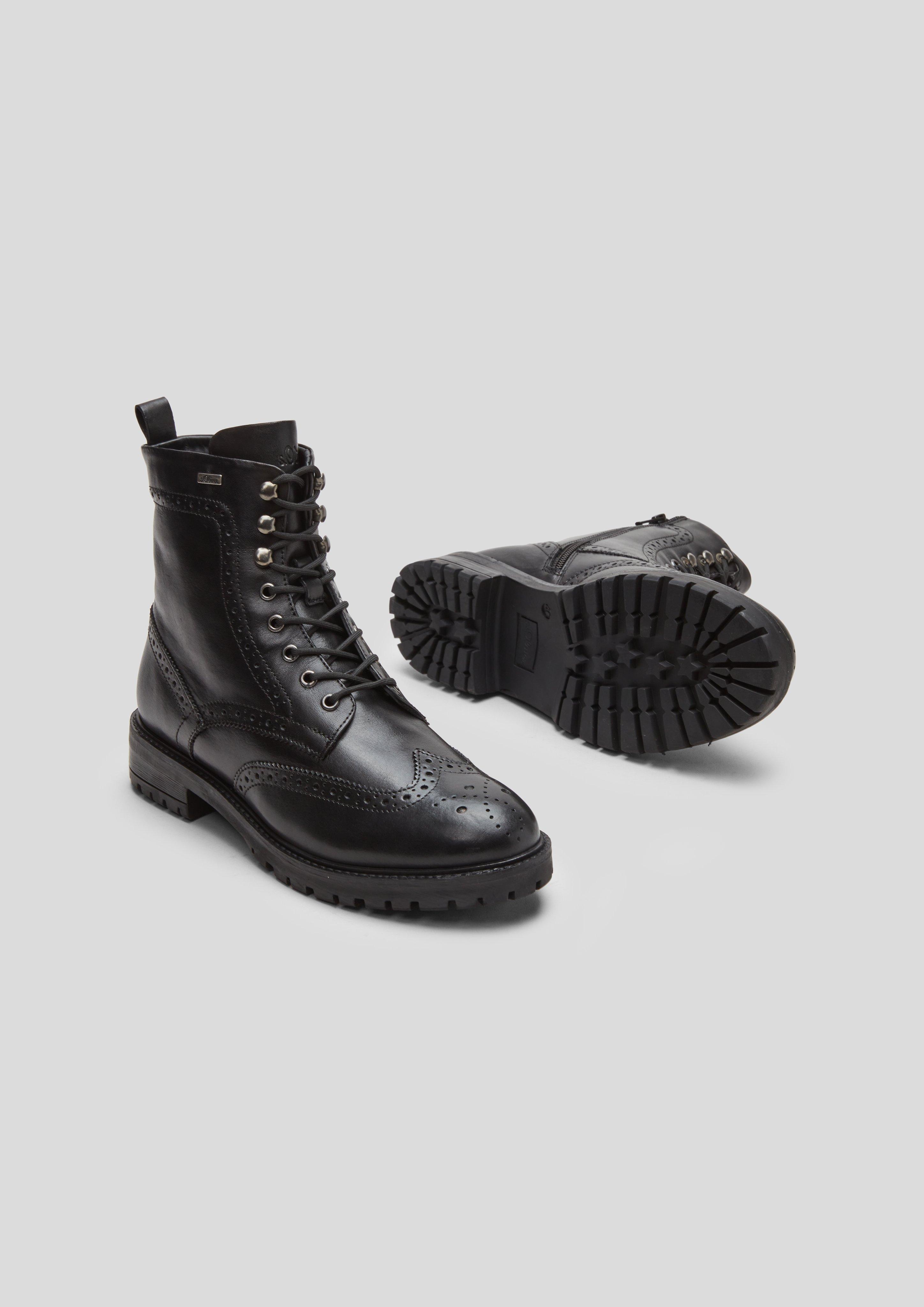 Brouge-Boots aus Leder  101.107.101.25209-001